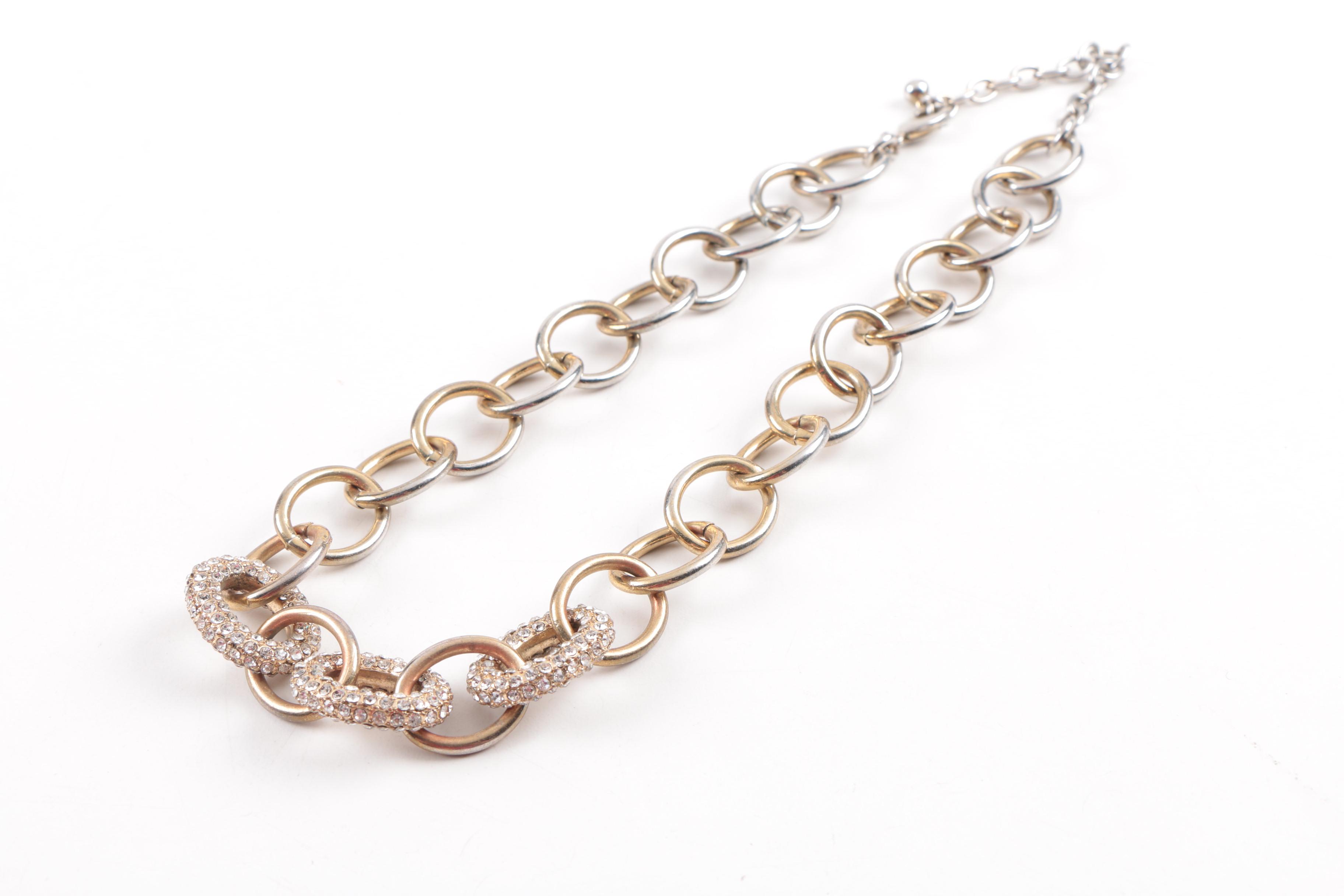 Gold and Silver Tone Costume Jewelry