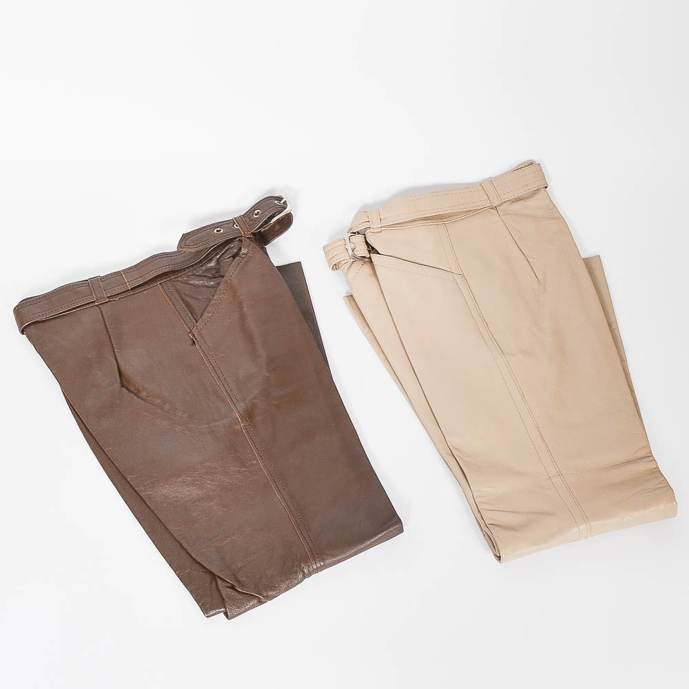 Set of Vintage Children's Size 8 Leather Pants