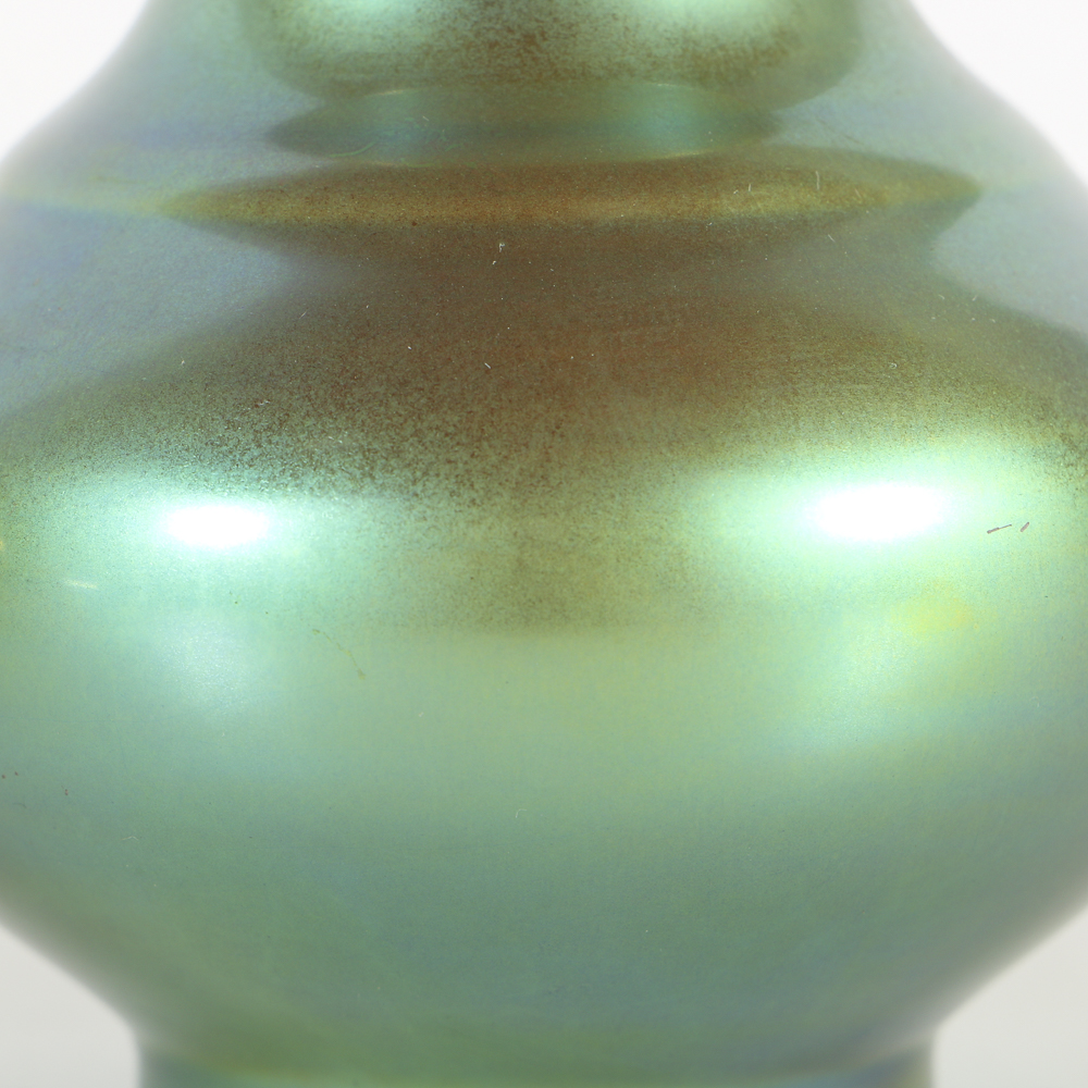 Zsolnay Pottery Ceramic Bud Vases