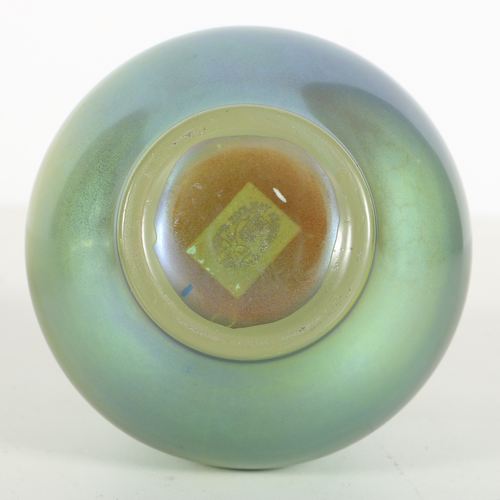 Zsolnay Pottery Ceramic Bud Vases