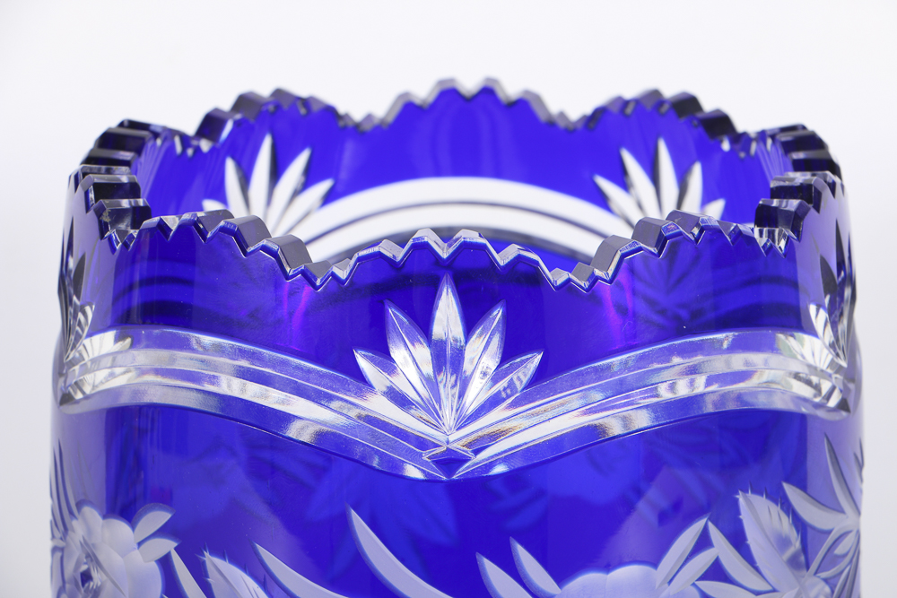 Crystal Clear Royal Cut to Clear Crystal Vase