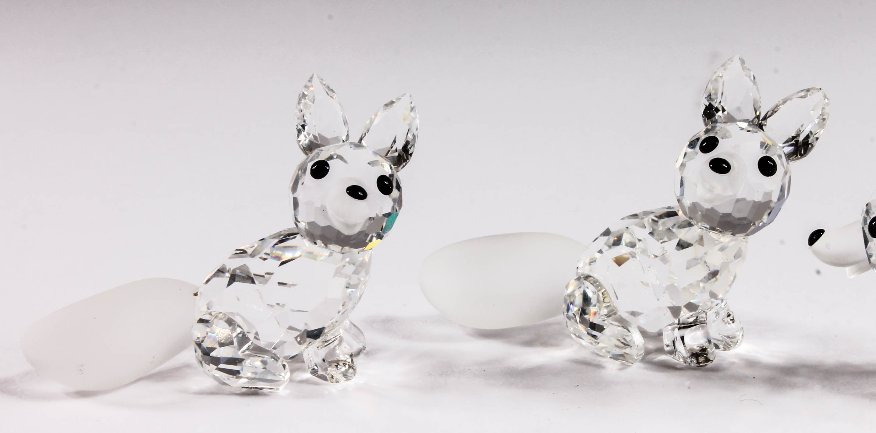 Swarovski Crystal Fox Figurine Collection