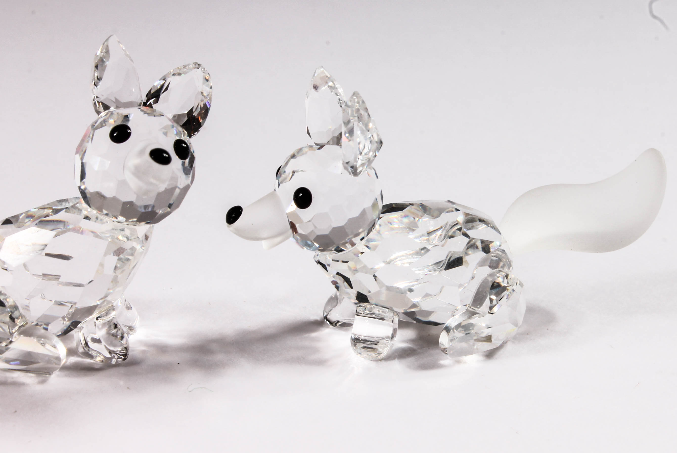Swarovski Crystal Fox Figurine Collection