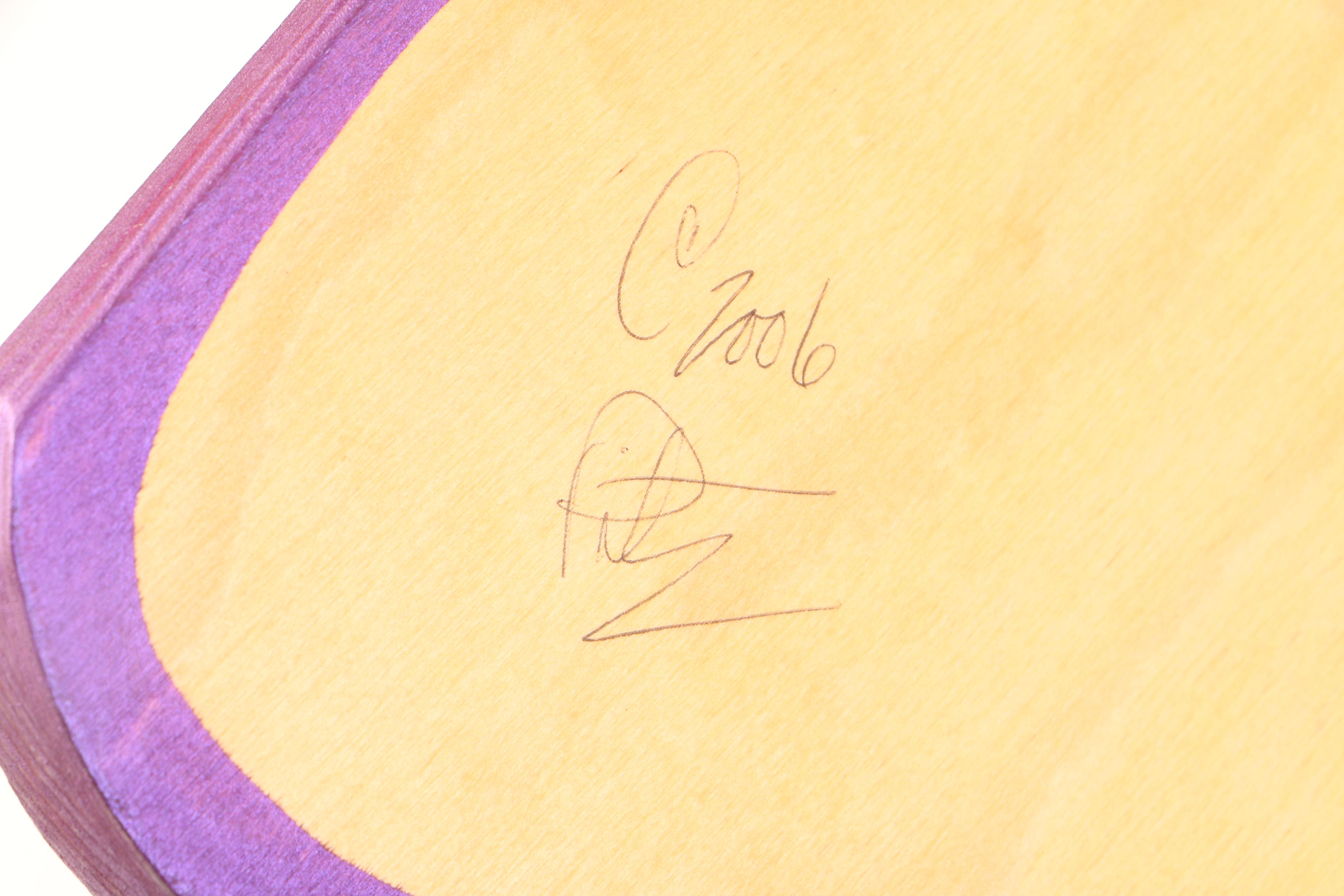 Pitz Studio 2006 Carved Wooden Jester Wall Decor With Inner Compartment