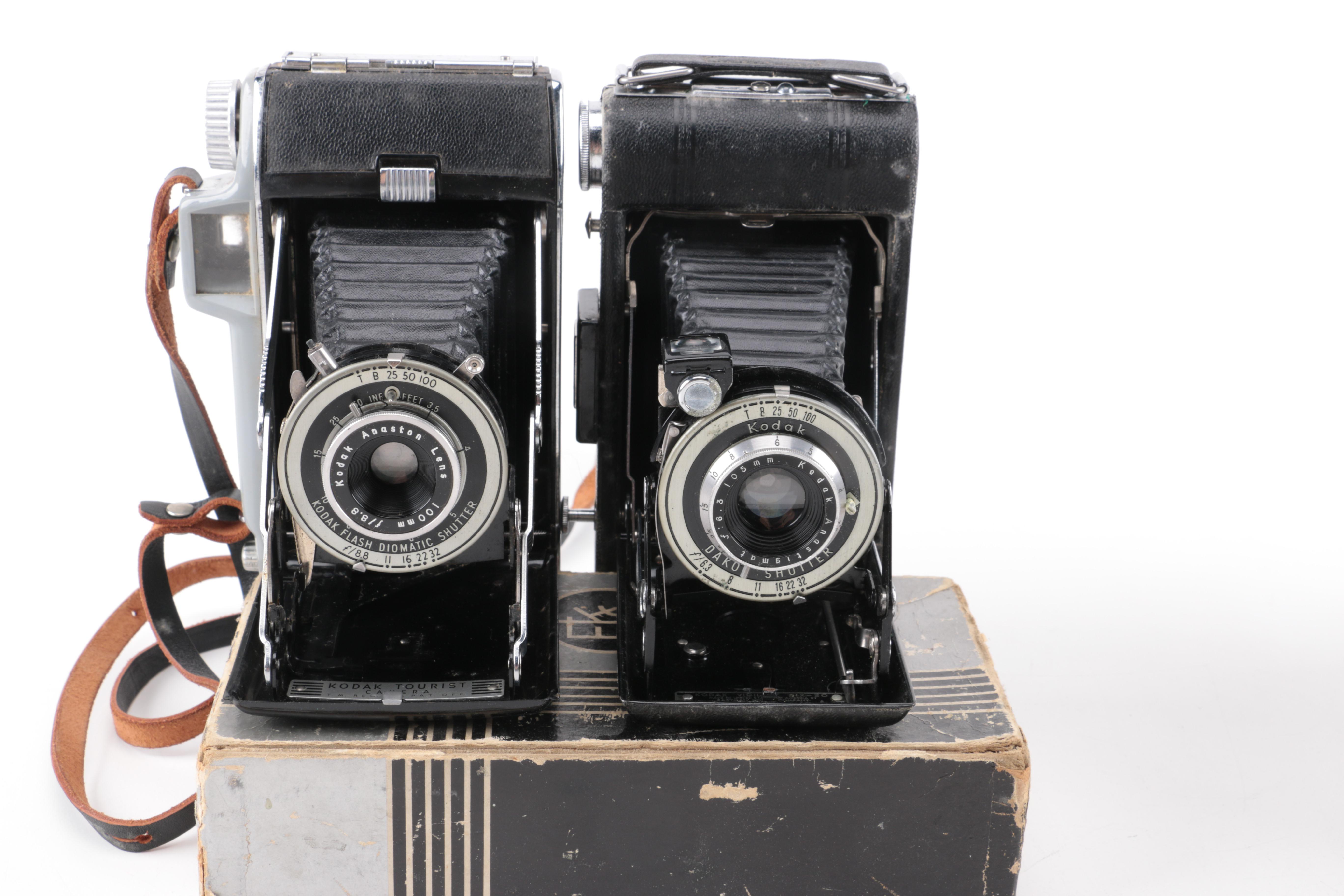 Vintage Bellows SLR Cameras