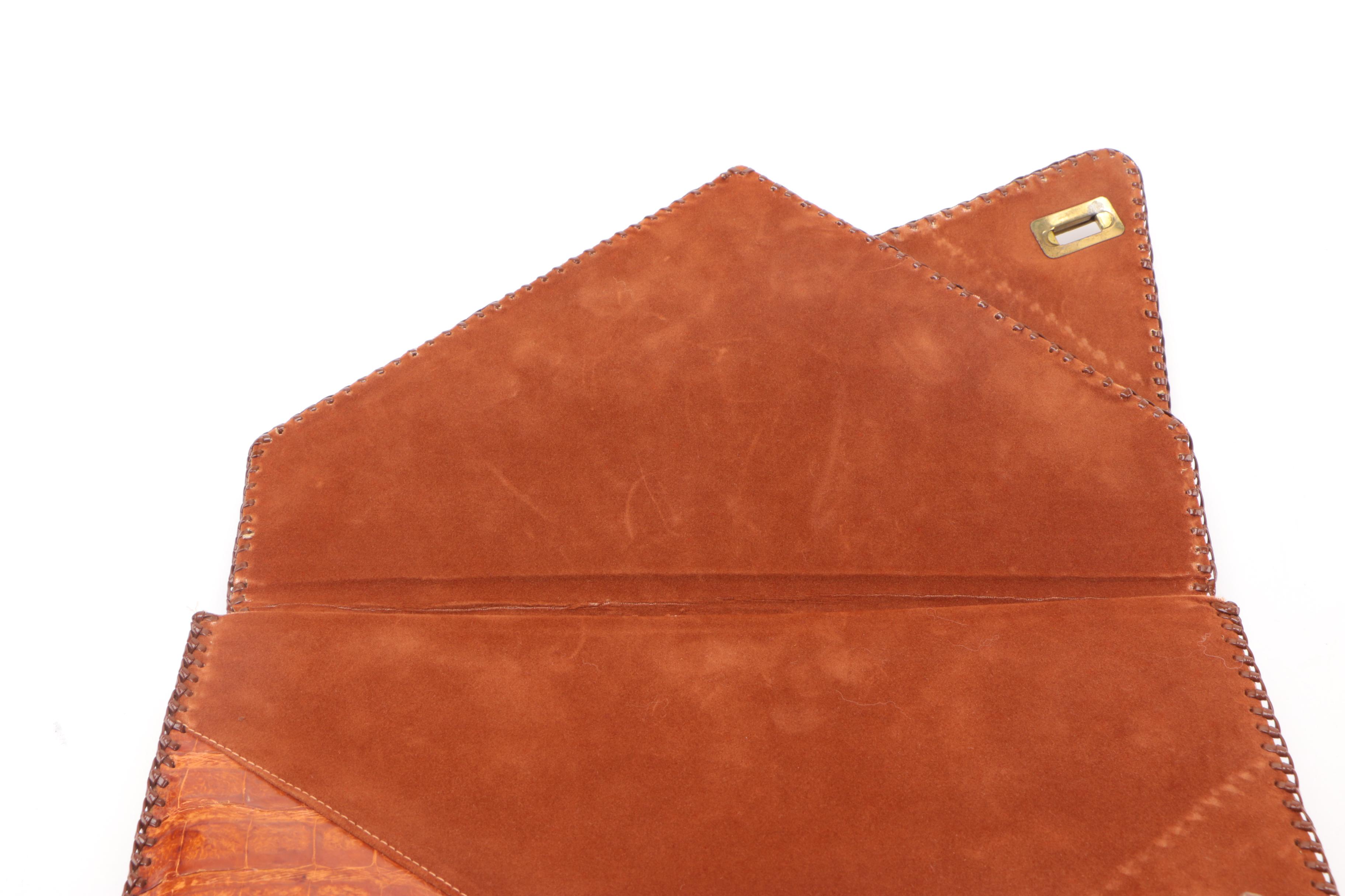Alligator and Embossed Leather Bags