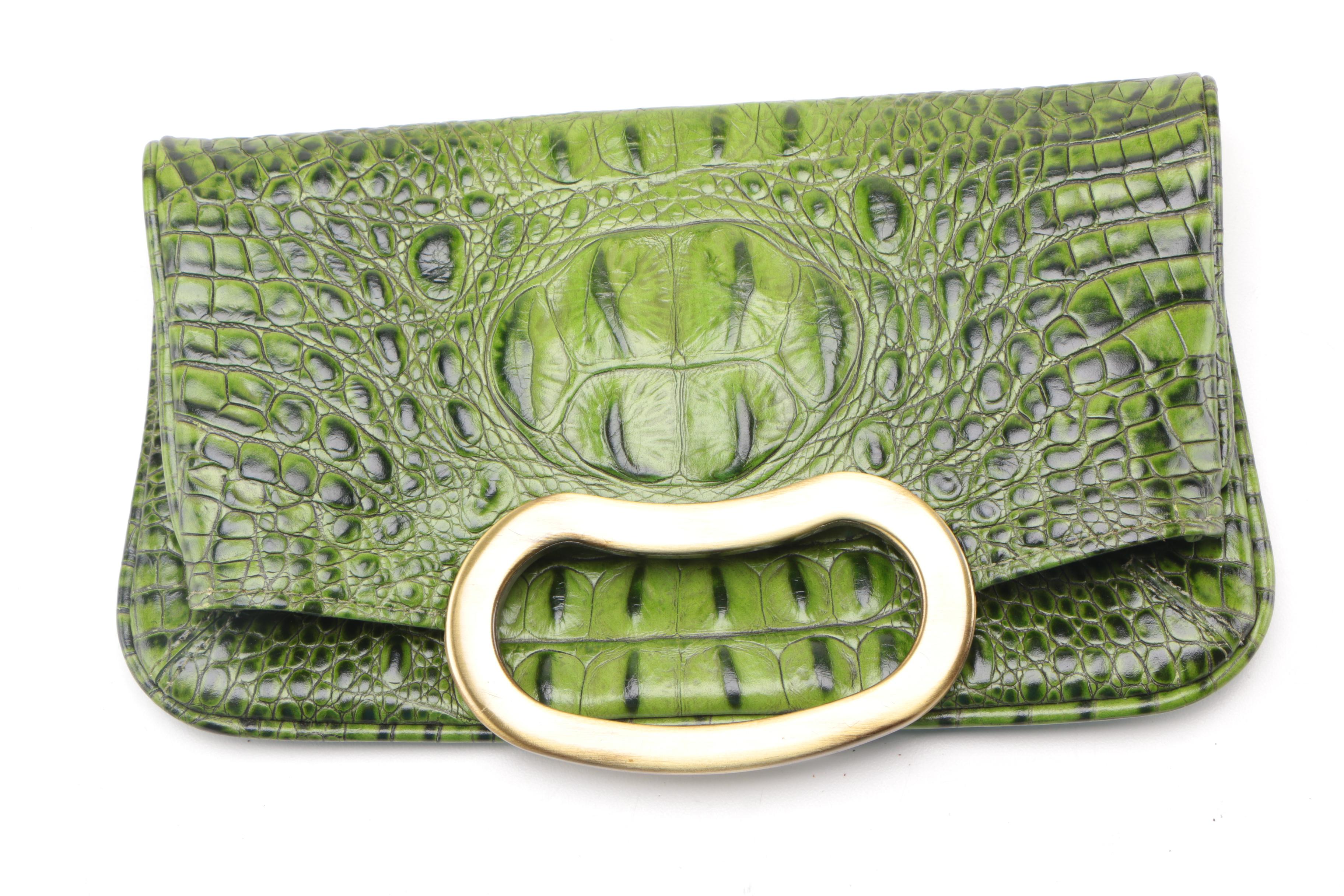 Alligator and Embossed Leather Bags