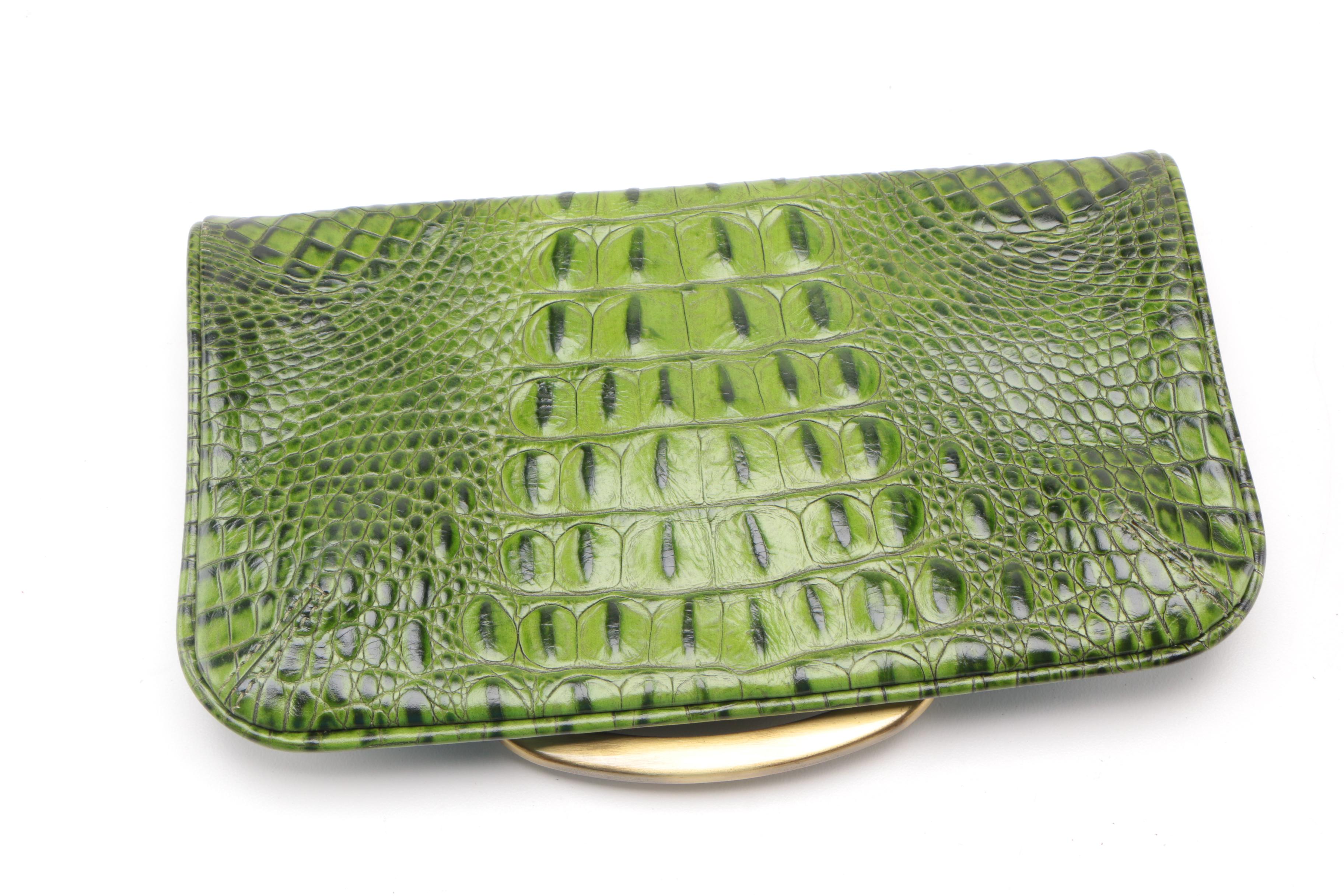 Alligator and Embossed Leather Bags