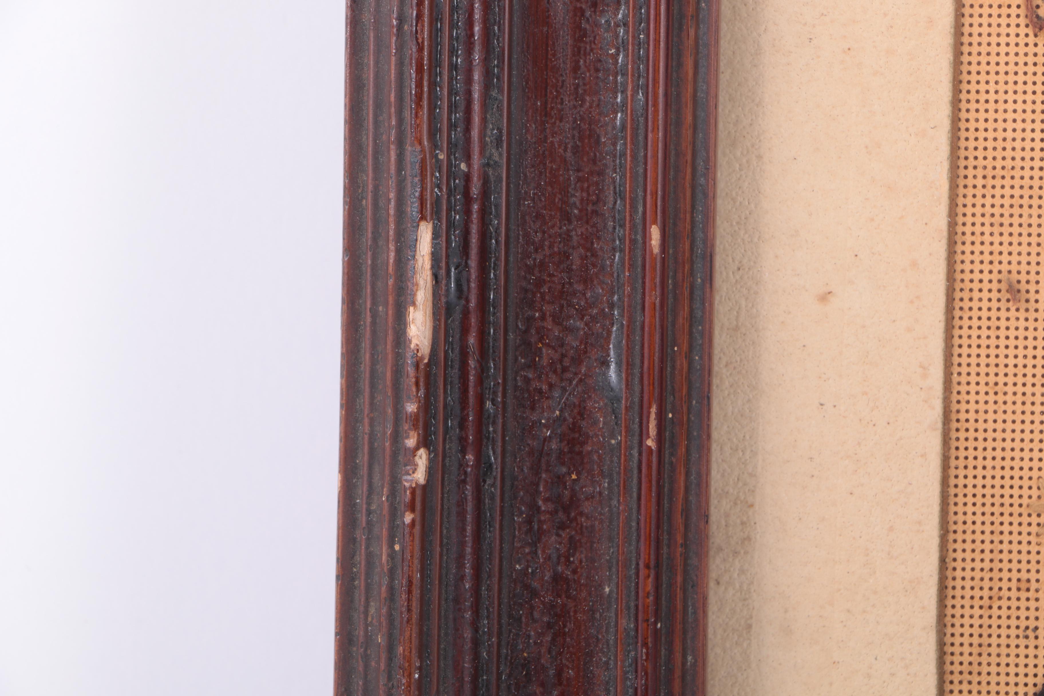 Antique German Language Military Service Shadow Box