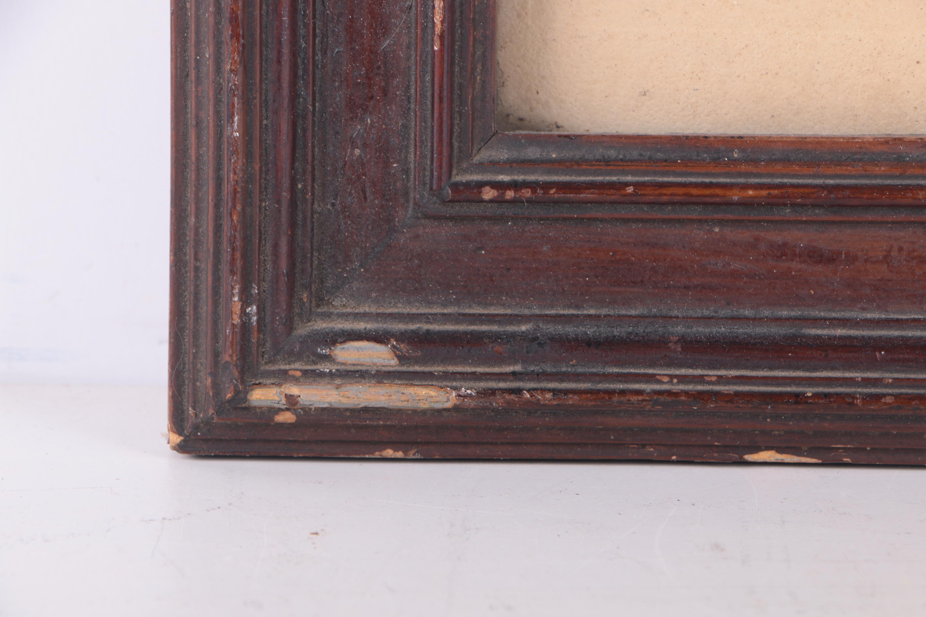 Antique German Language Military Service Shadow Box