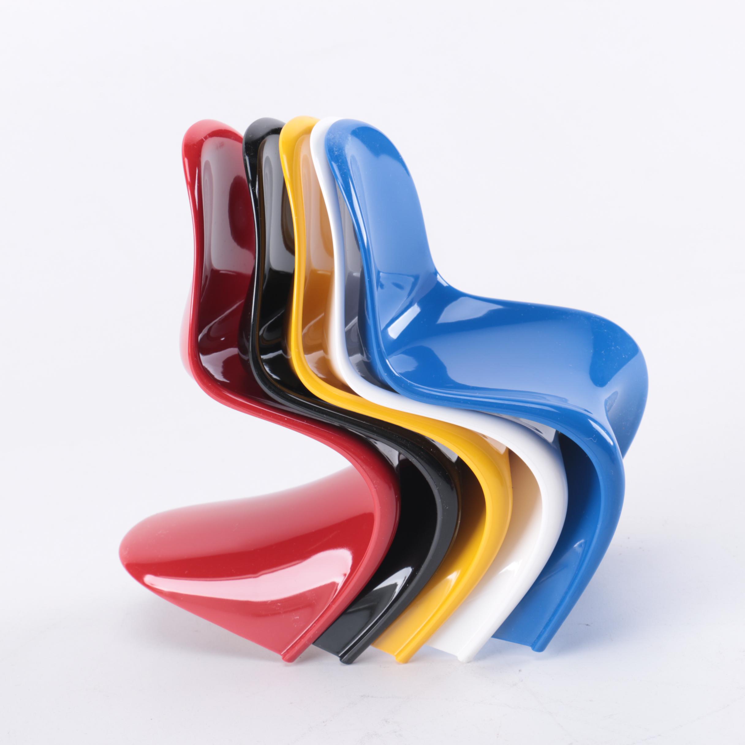 Vitra Design Museum Miniature Panton Chairs