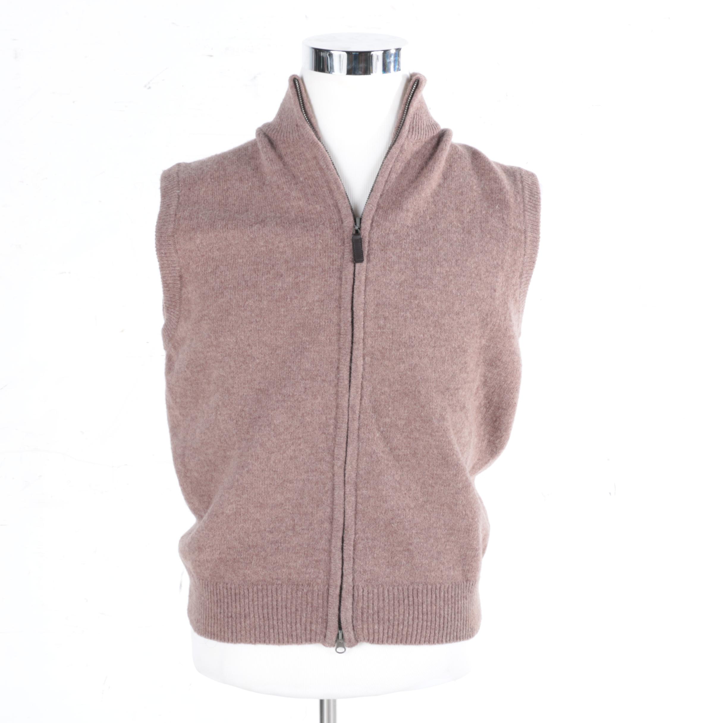 Saks Fifth Avenue Lambswool Vest