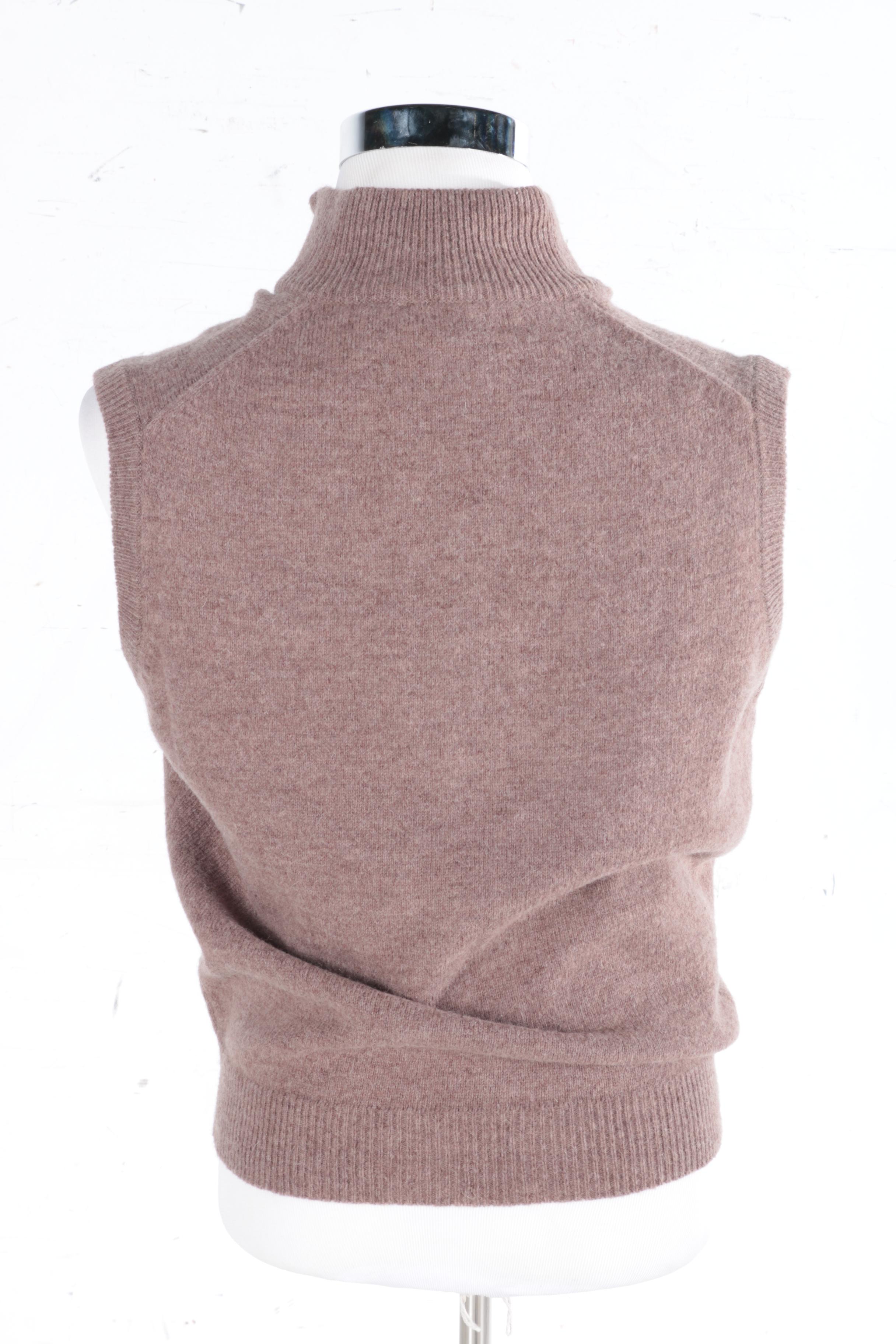 Saks Fifth Avenue Lambswool Vest