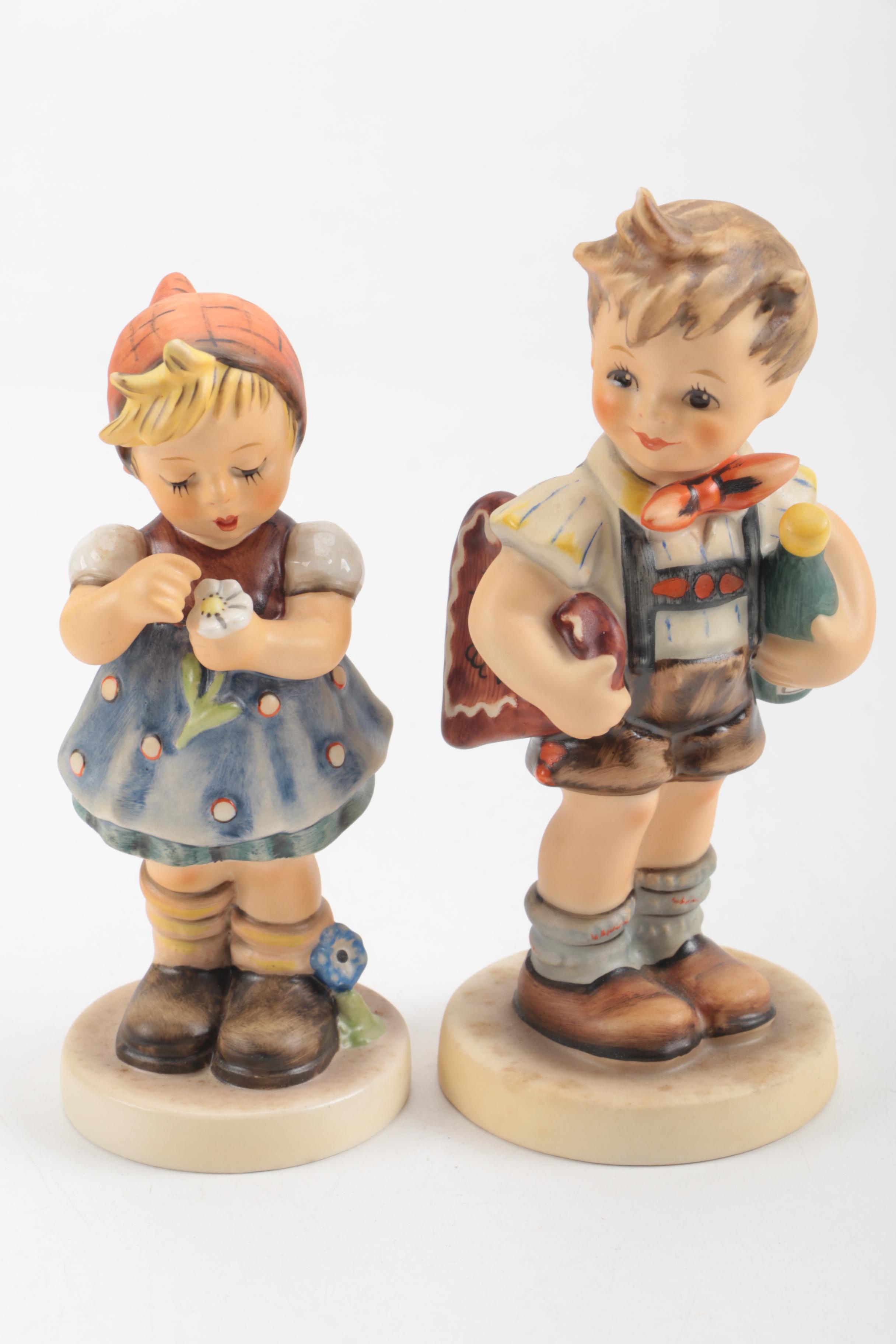 Group of Goebel Collectors Club Hummel Figurines
