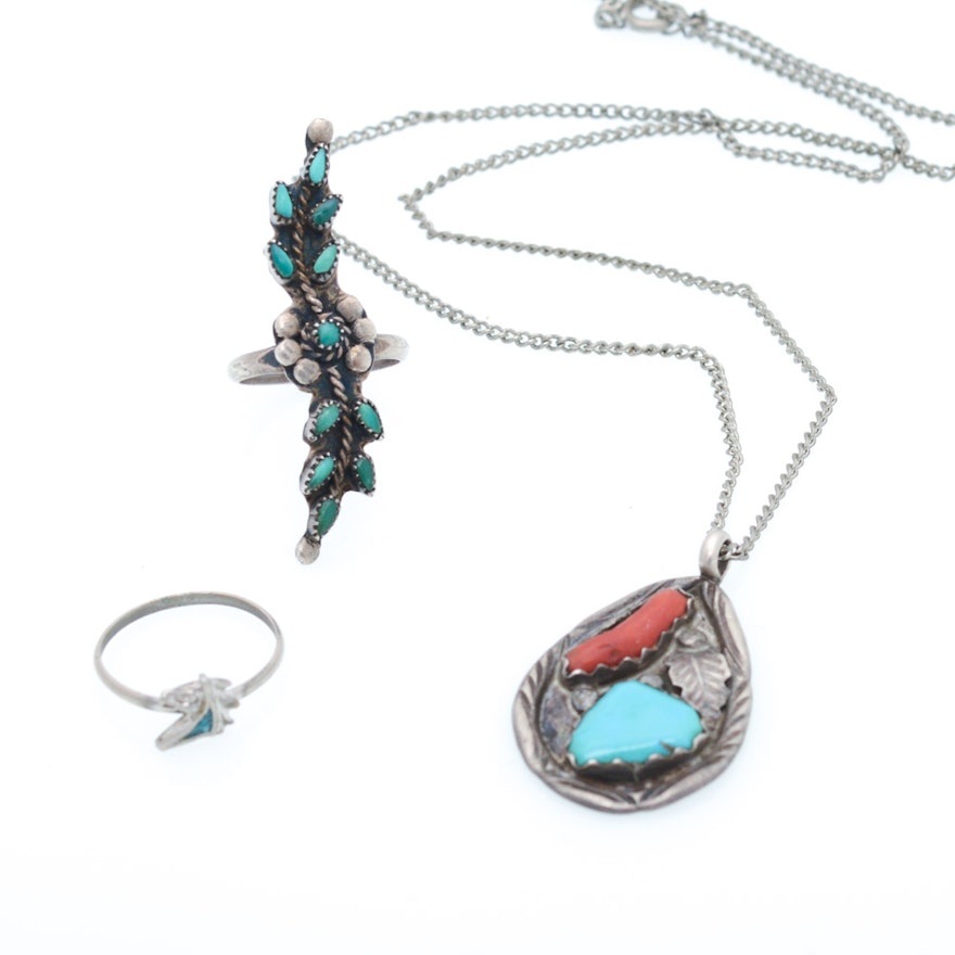 Sterling Silver Turquoise Jewelry