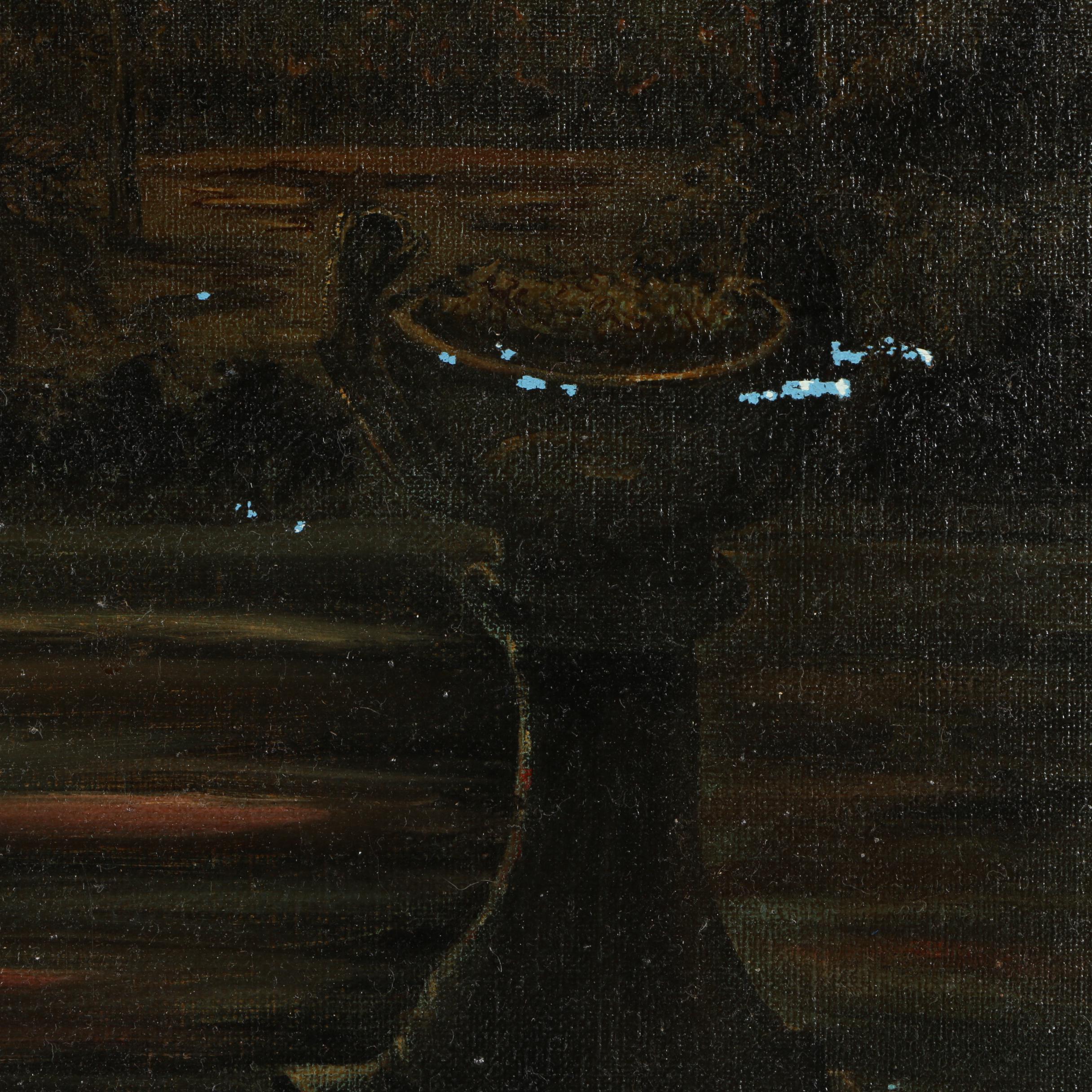 Oil on Canvas Painting of St. Louis Cathedral in New Orleans