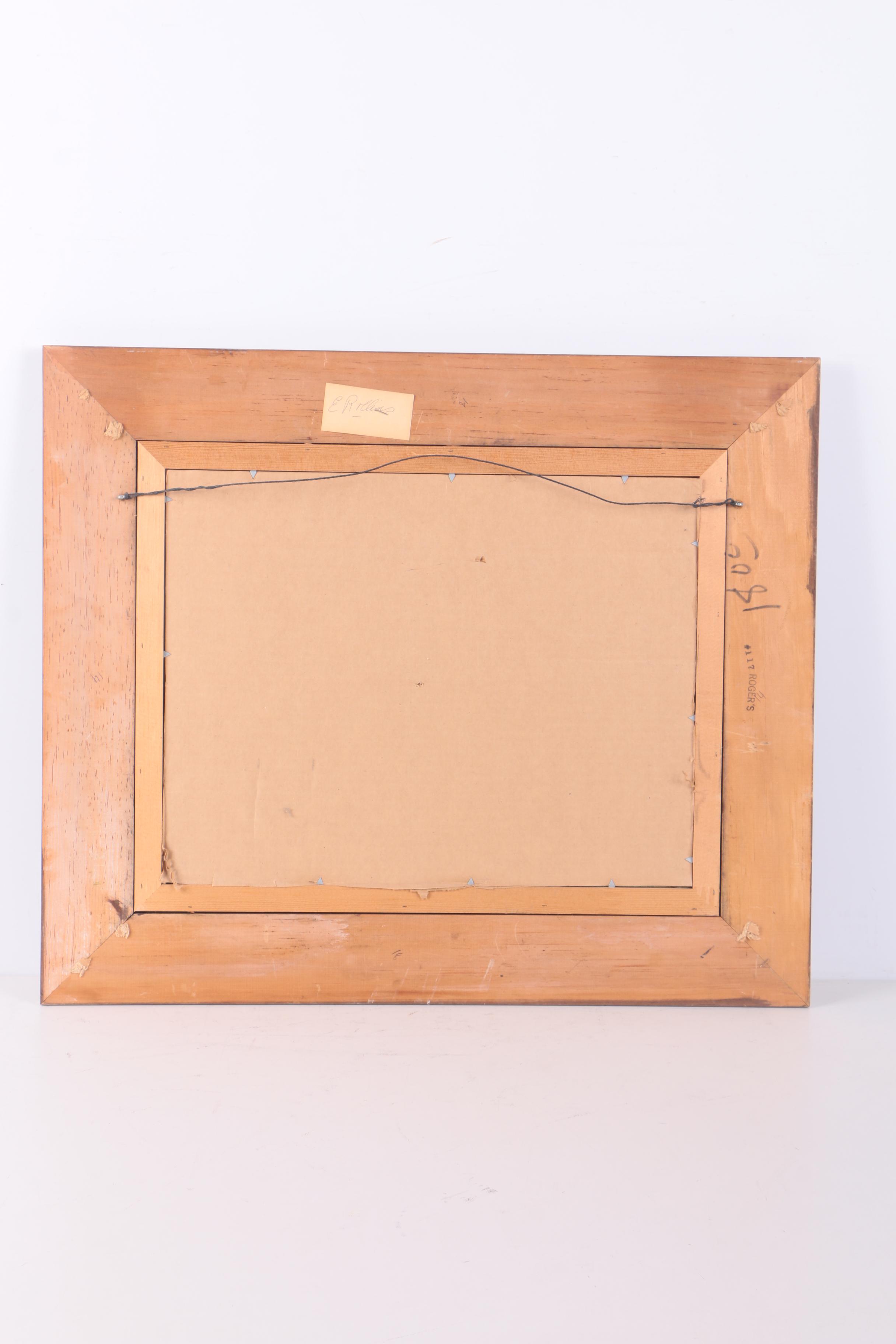 Sara Springer Oil on Board Pastoral Painting