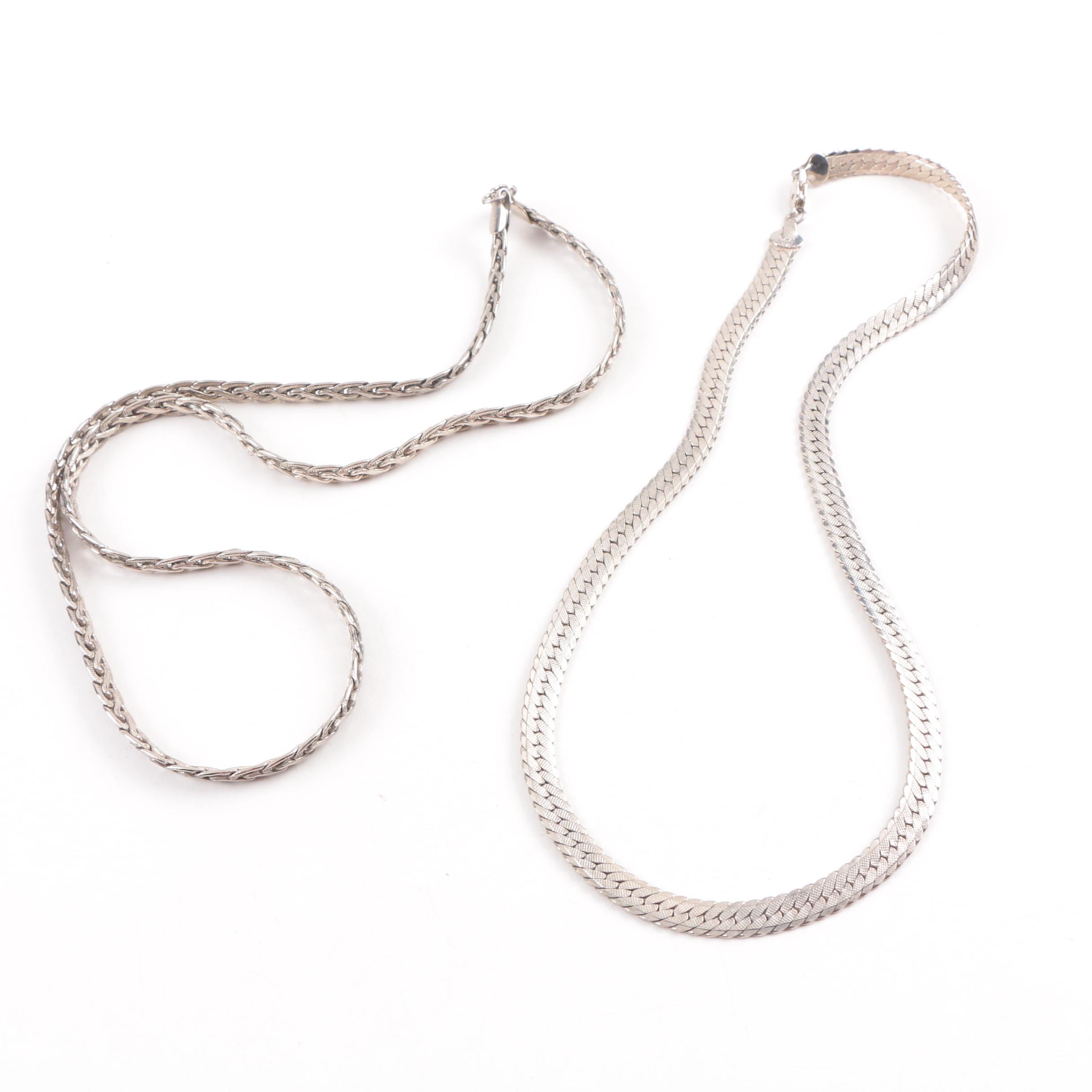 Sterling Silver Necklaces