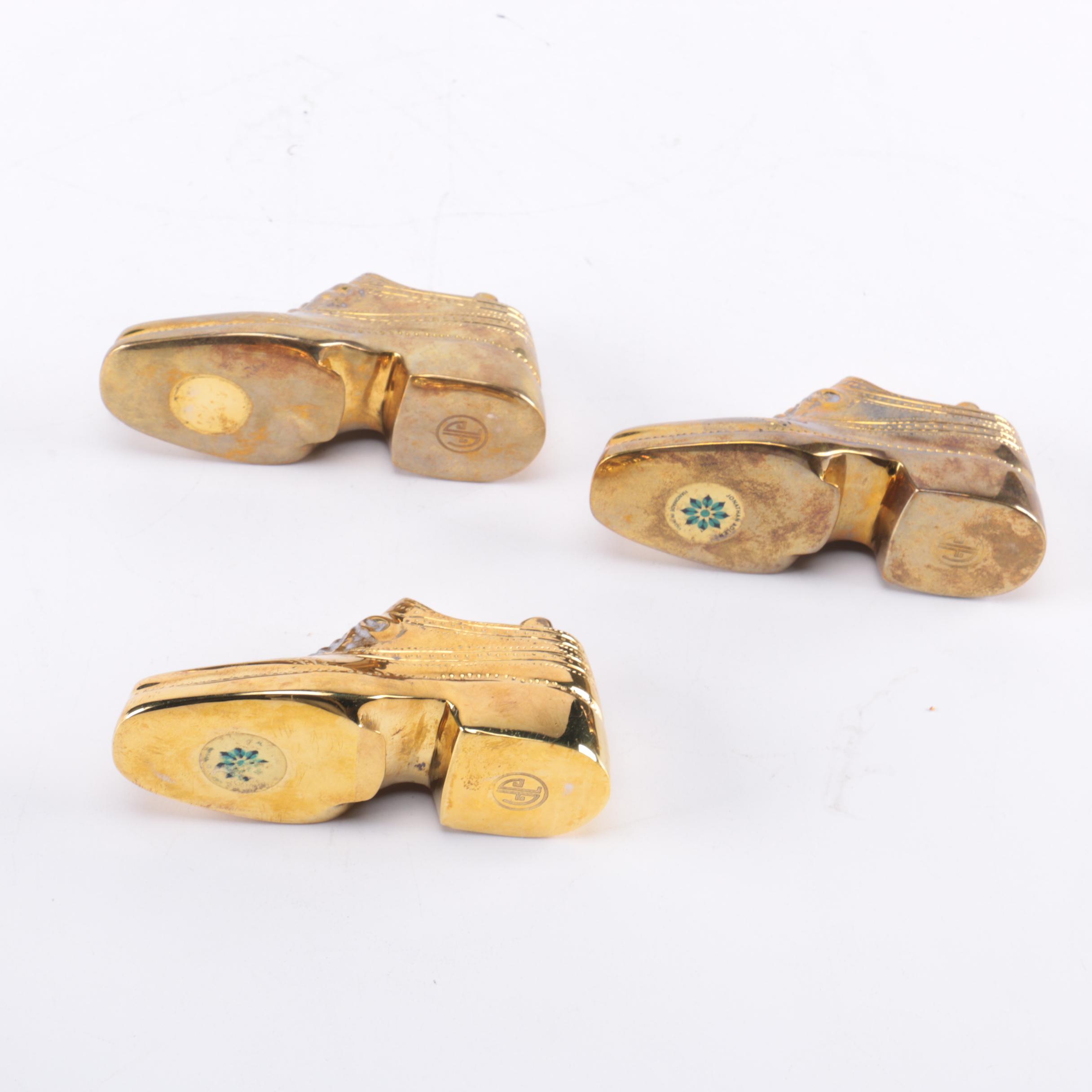 Jonathan Adler Brass Brogue Shoe Bottle Openers