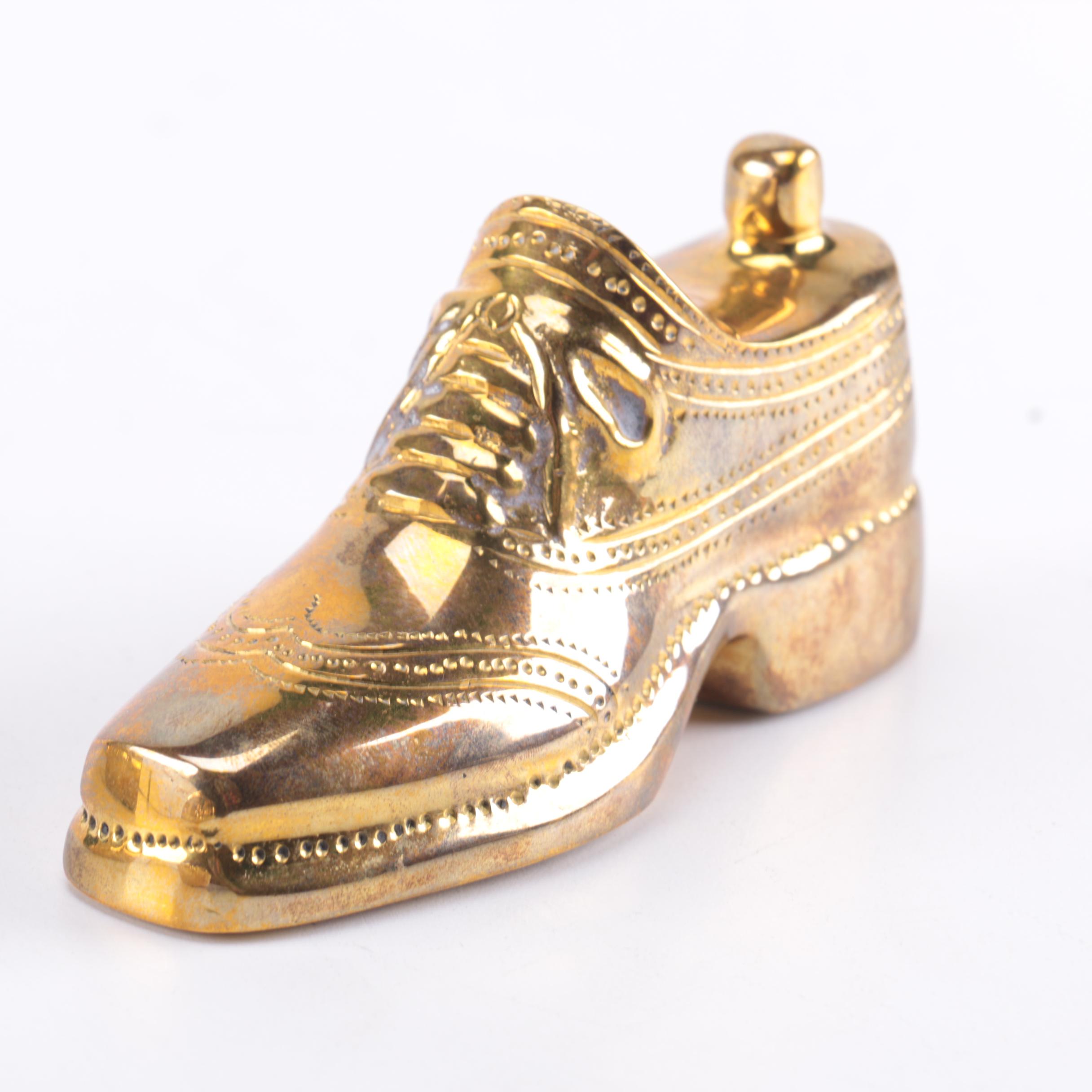 Jonathan Adler Brass Brogue Shoe Bottle Openers