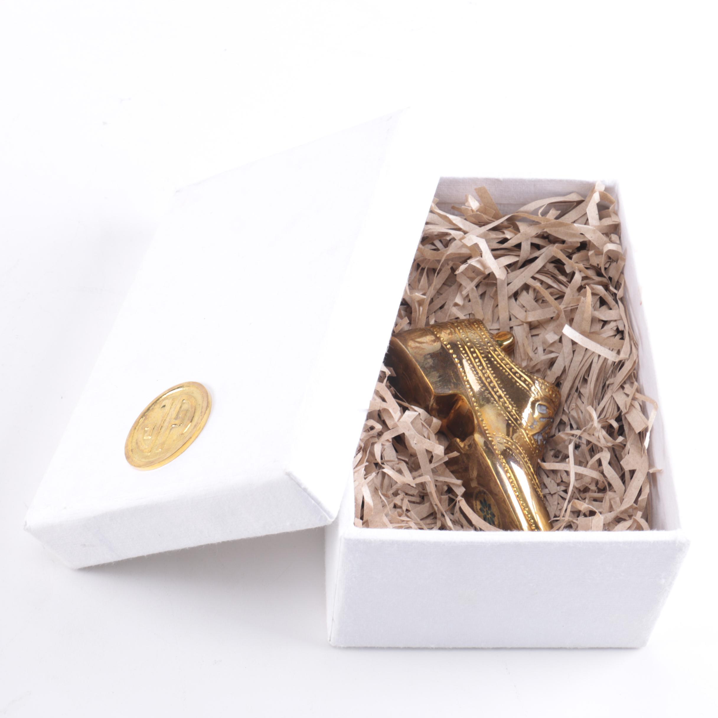 Jonathan Adler Brass Brogue Shoe Bottle Openers