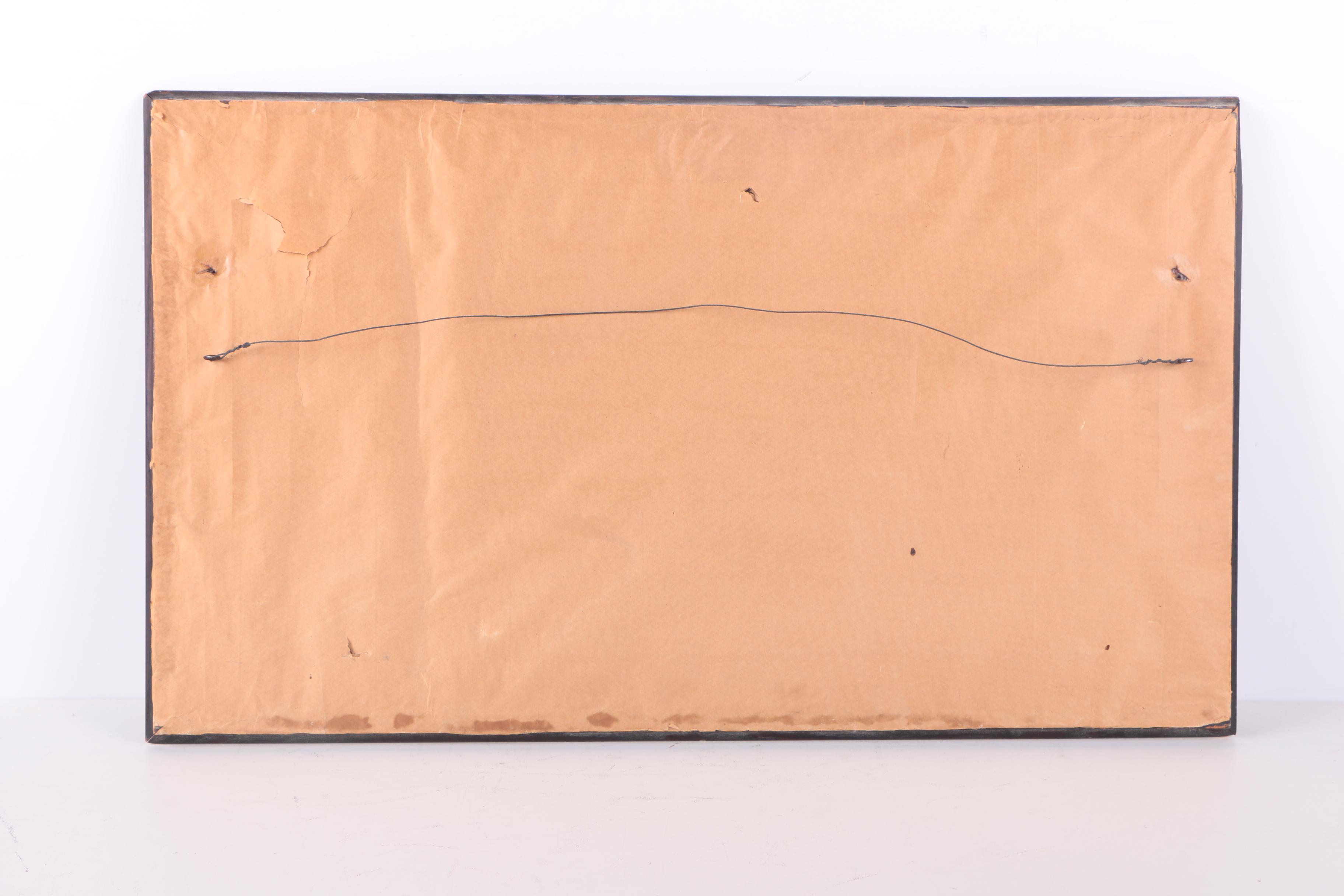 George Hadland Pastel Drawing of Still Life featuring Fruit