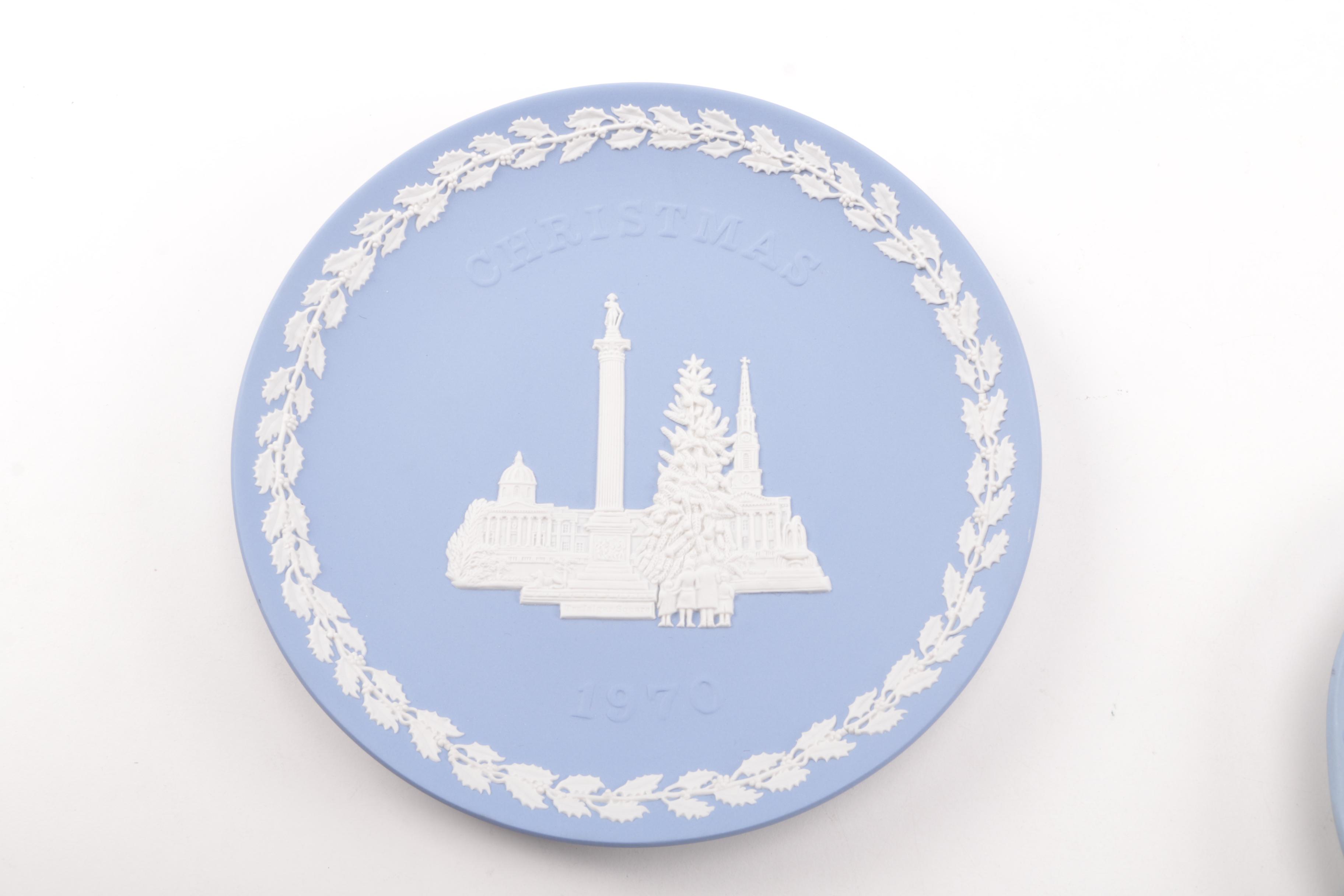 Twelve Wedgwood Christmas Plates