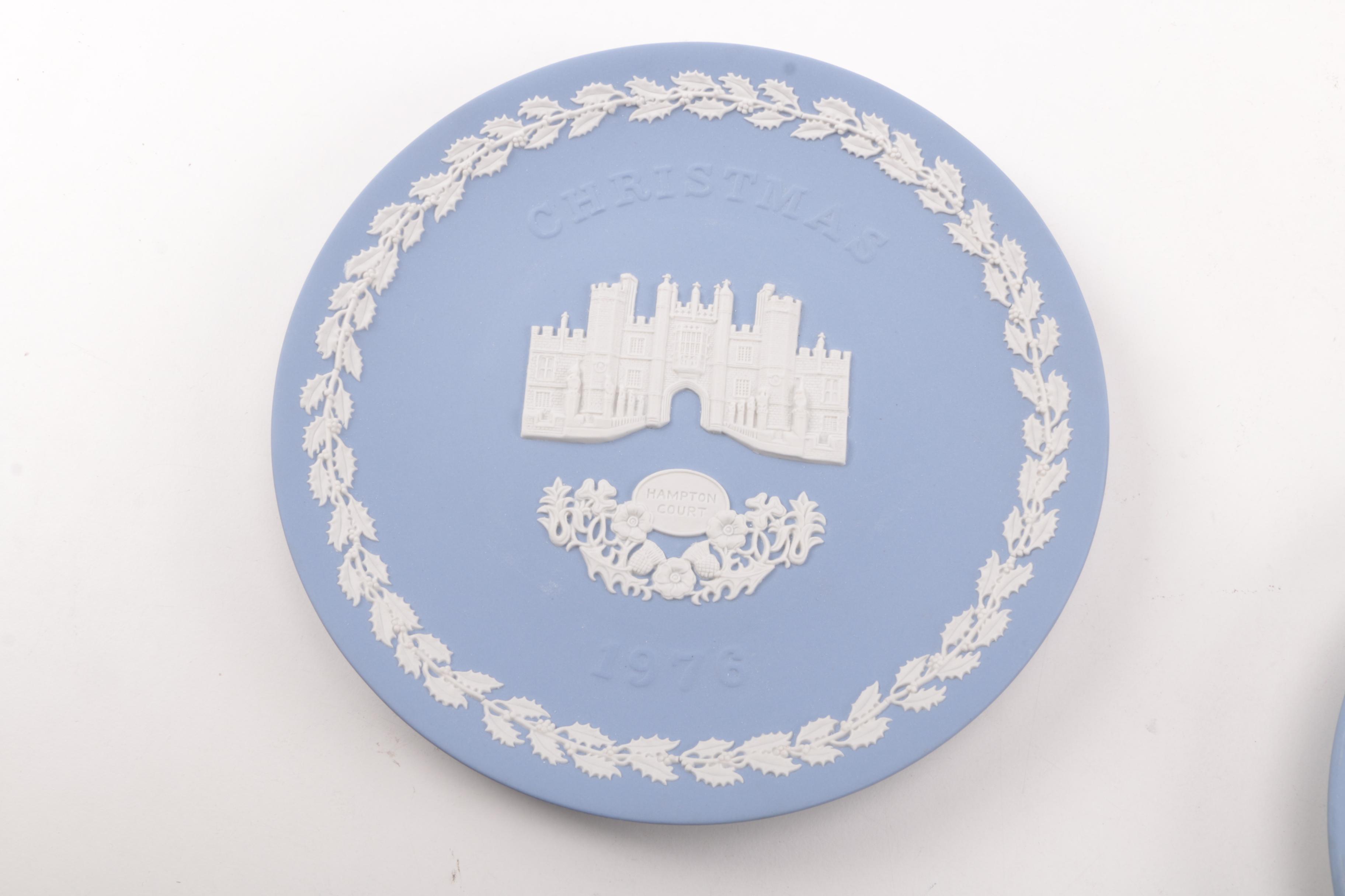 Twelve Wedgwood Christmas Plates