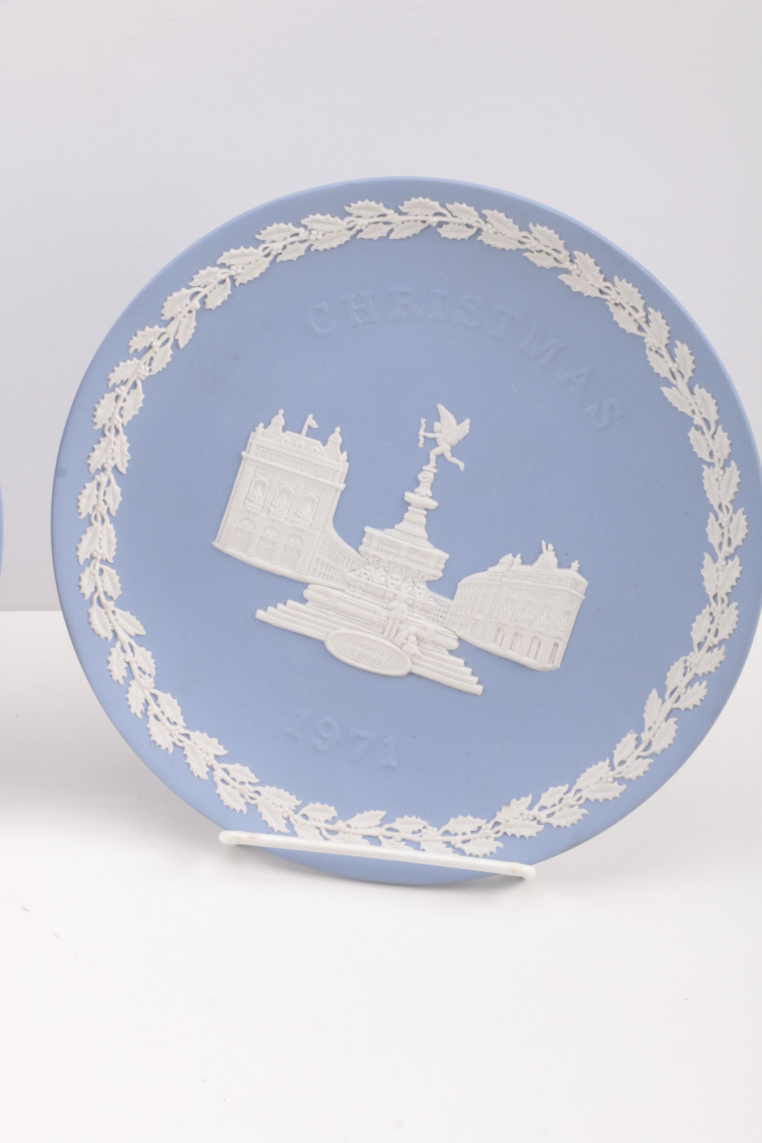Twelve Wedgwood Christmas Plates