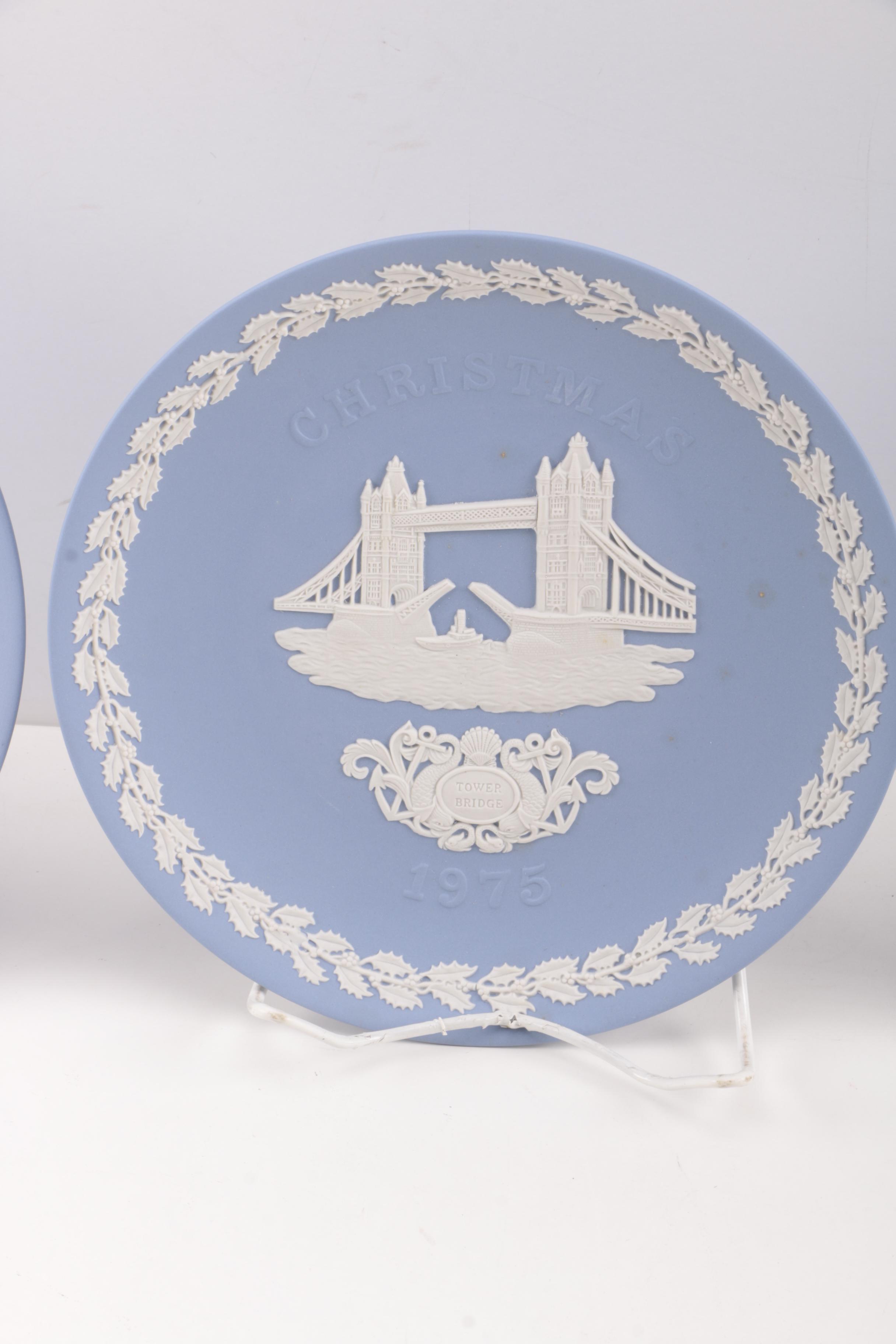 Twelve Wedgwood Christmas Plates
