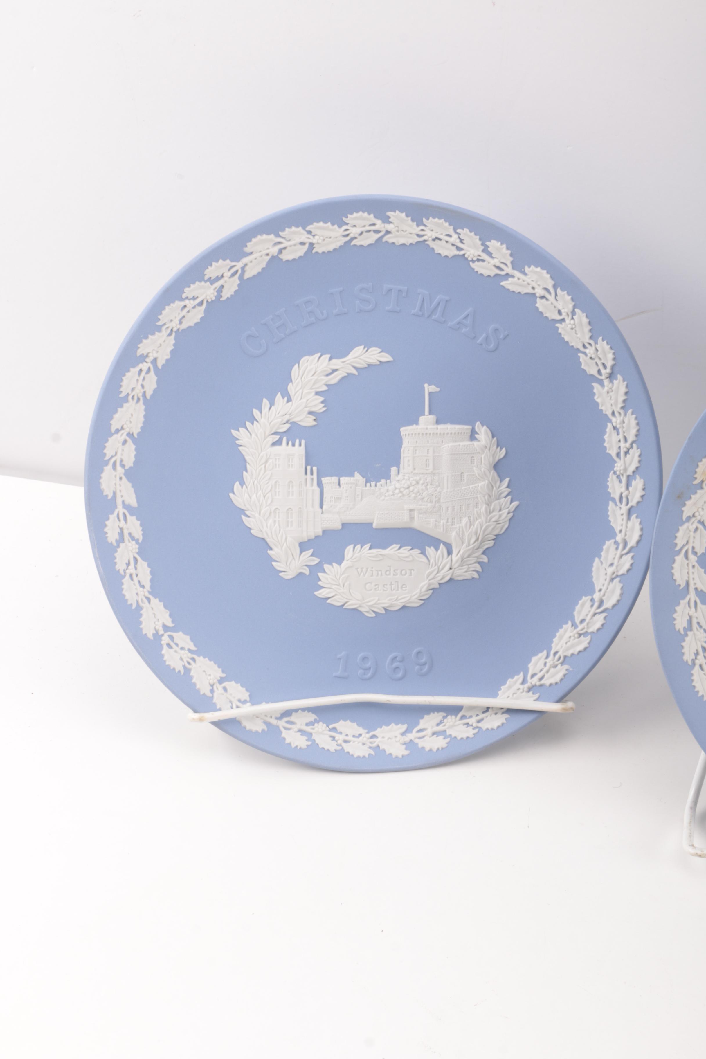 Twelve Wedgwood Christmas Plates