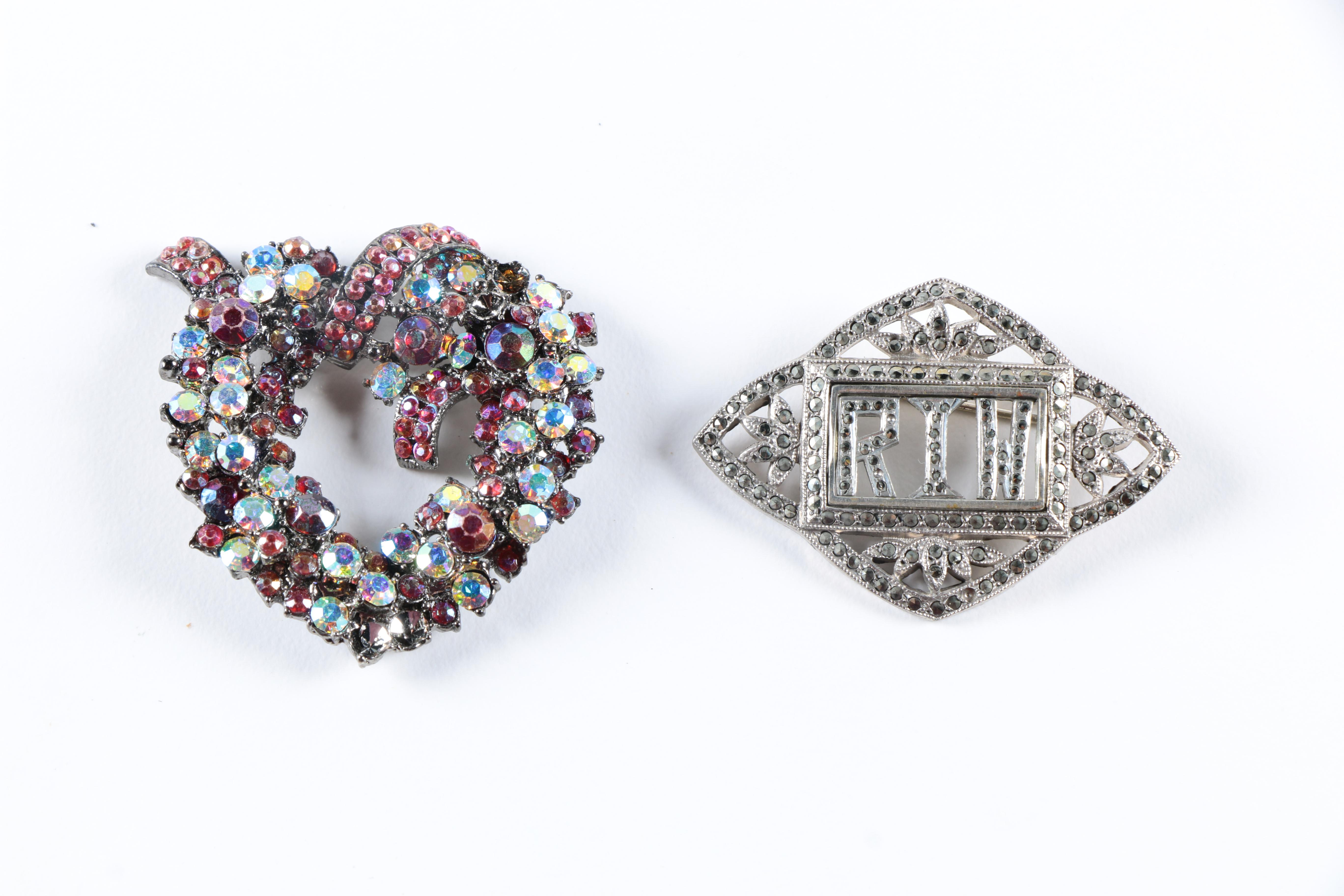 Vintage Costume Jewelry Including Gold Filled Pieces