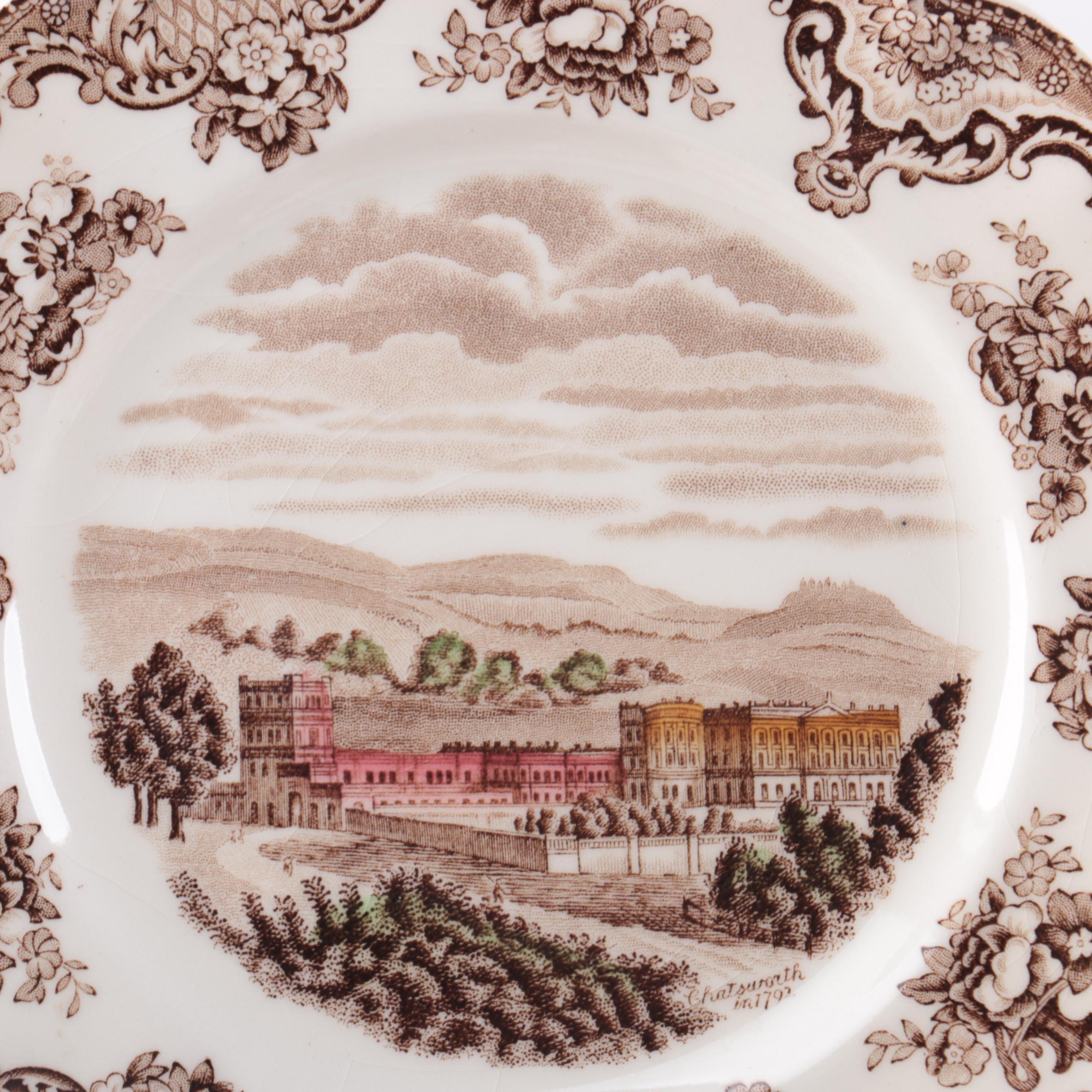 Johnson Bros "Old Britain Castles" Porcelain Tableware Set