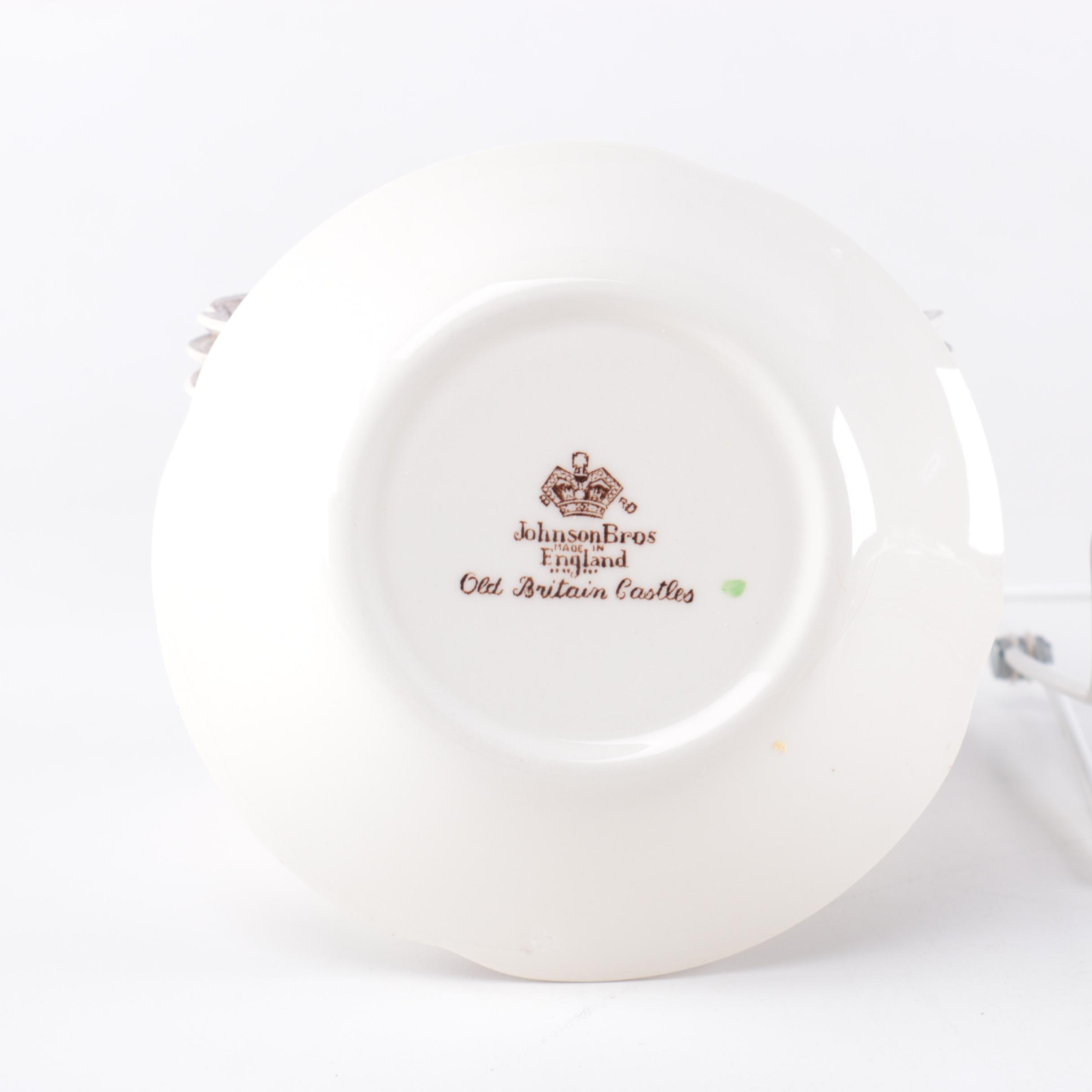 Johnson Bros "Old Britain Castles" Porcelain Tableware Set