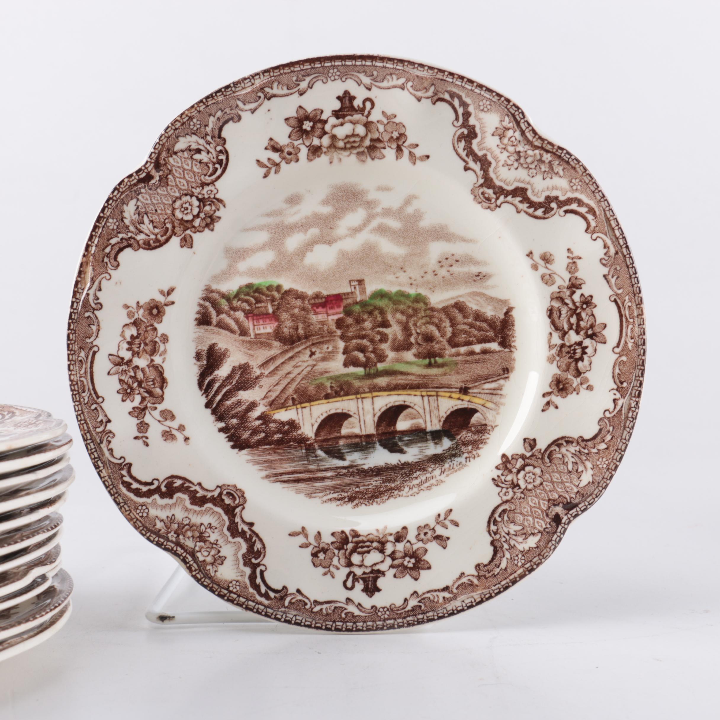 Johnson Bros "Old Britain Castles" Porcelain Tableware Set