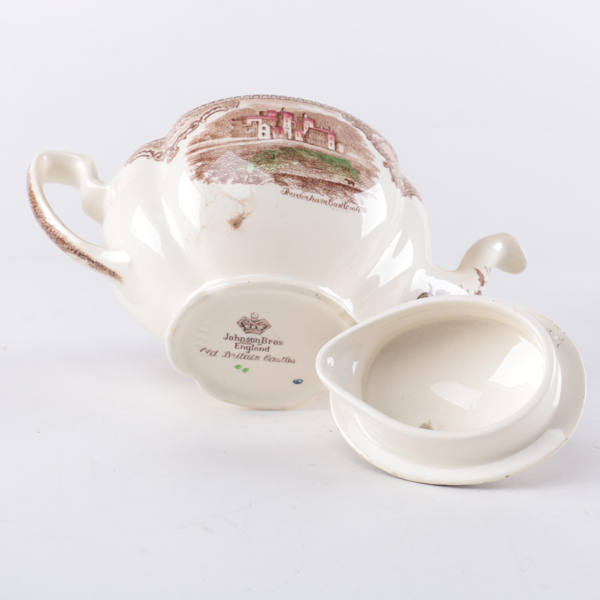 Johnson Bros "Old Britain Castles" Porcelain Tableware Set