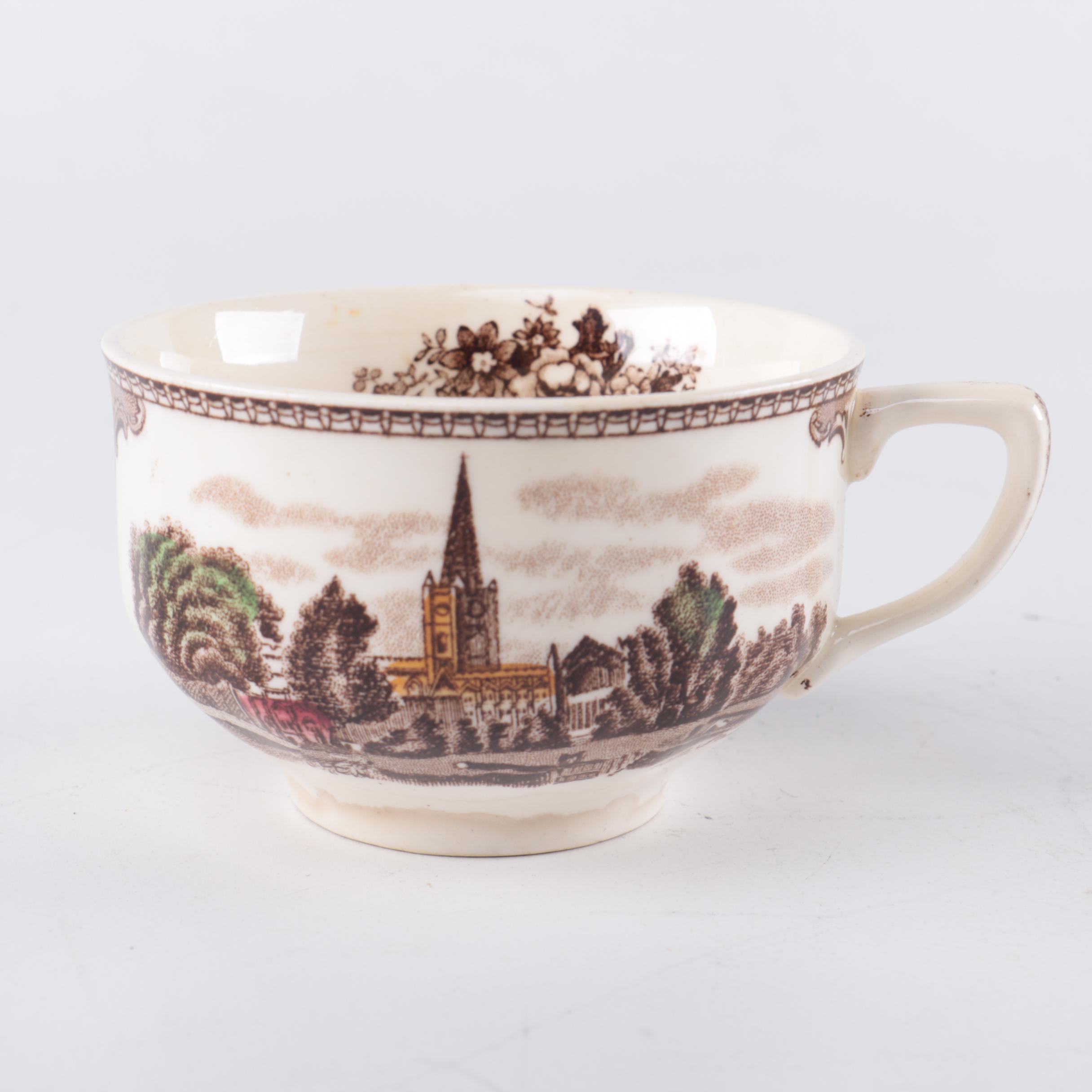 Johnson Bros "Old Britain Castles" Porcelain Tableware Set