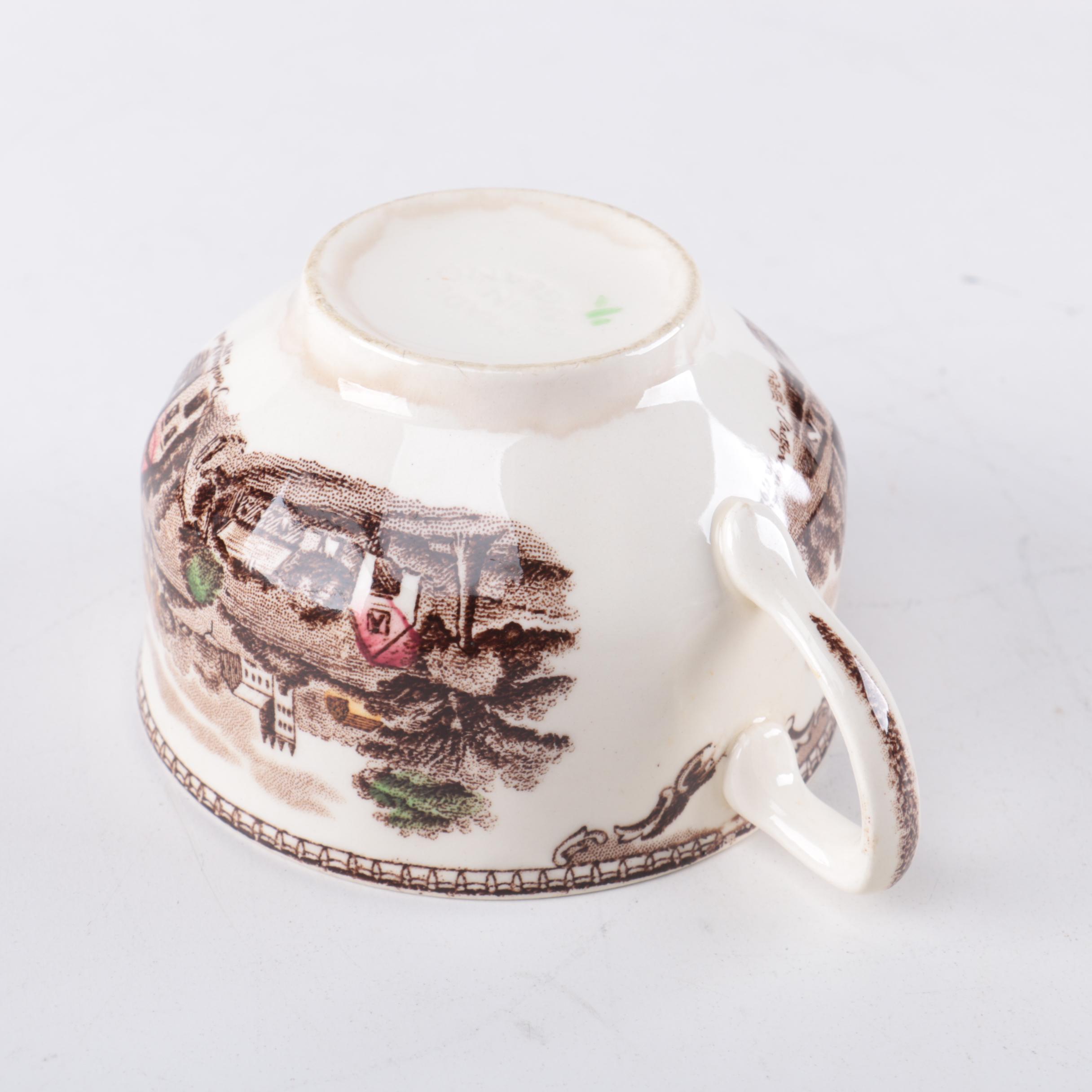 Johnson Bros "Old Britain Castles" Porcelain Tableware Set