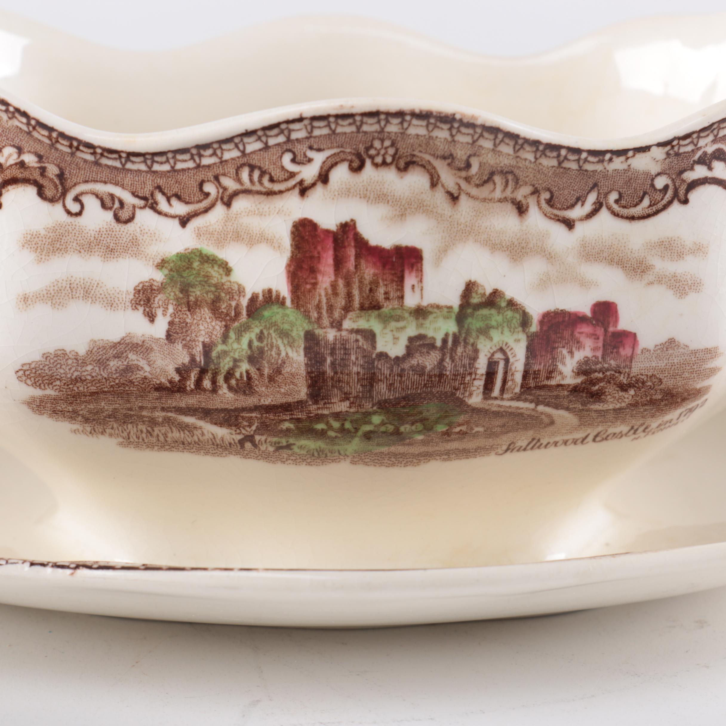 Johnson Bros "Old Britain Castles" Porcelain Tableware Set