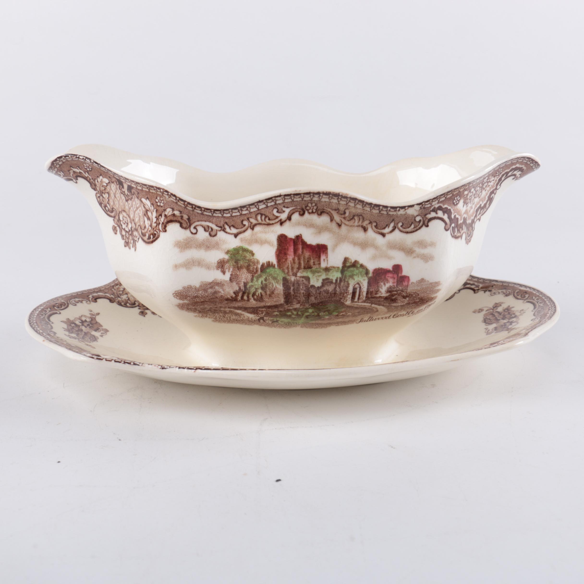 Johnson Bros "Old Britain Castles" Porcelain Tableware Set