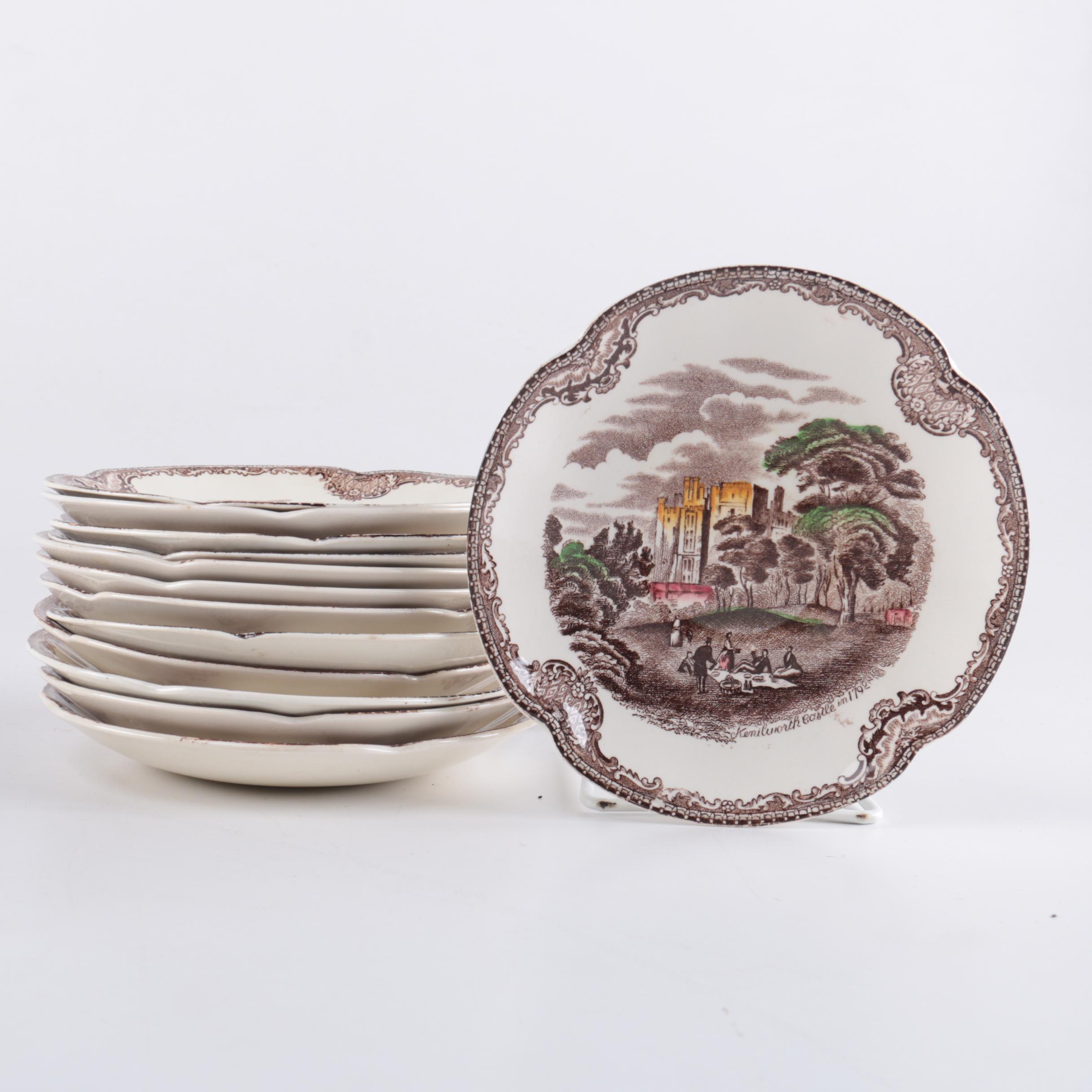 Johnson Bros "Old Britain Castles" Porcelain Tableware Set