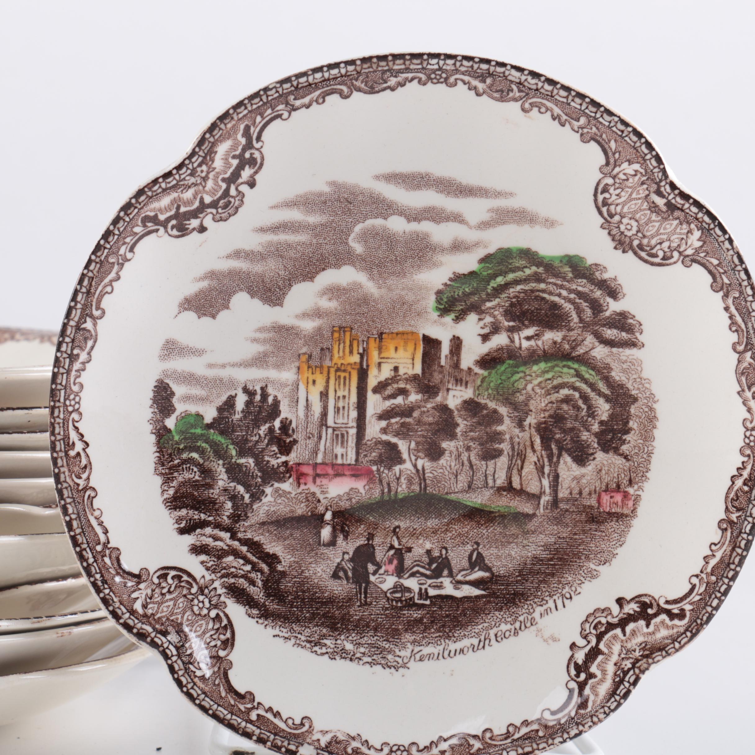 Johnson Bros "Old Britain Castles" Porcelain Tableware Set