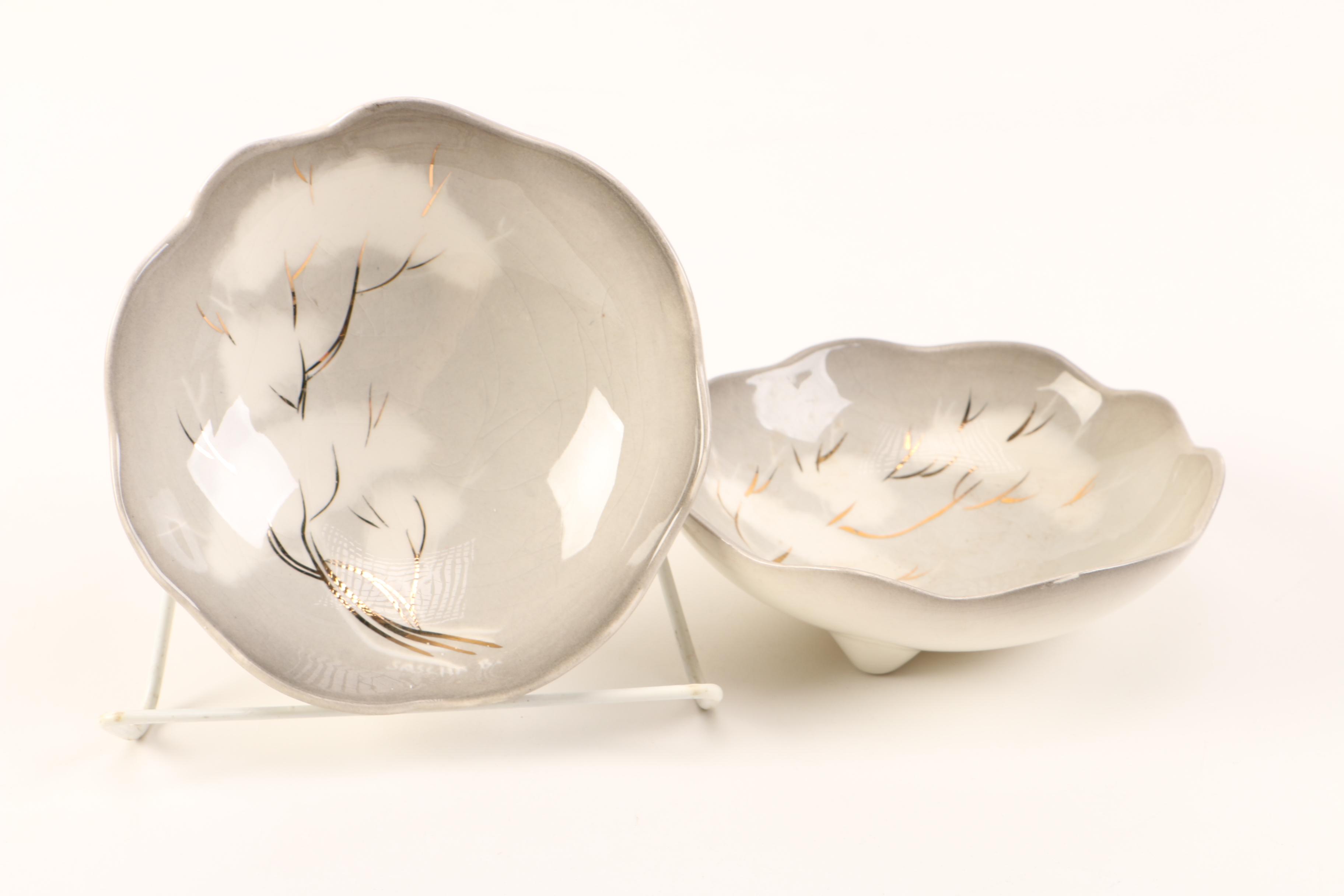 Sascha Brastoff Smoketree Ceramic Tableware Set