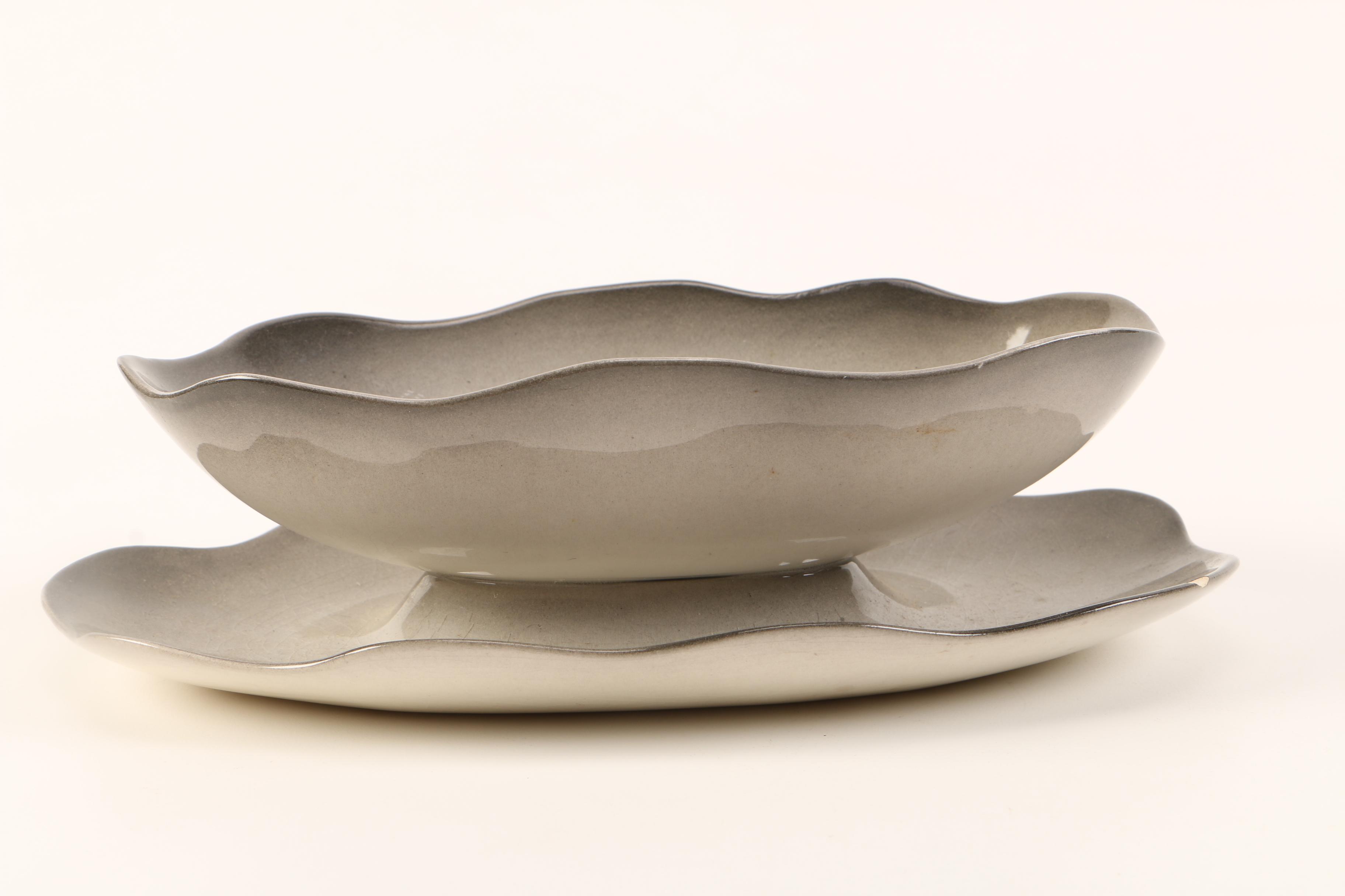 Sascha Brastoff Smoketree Ceramic Tableware Set