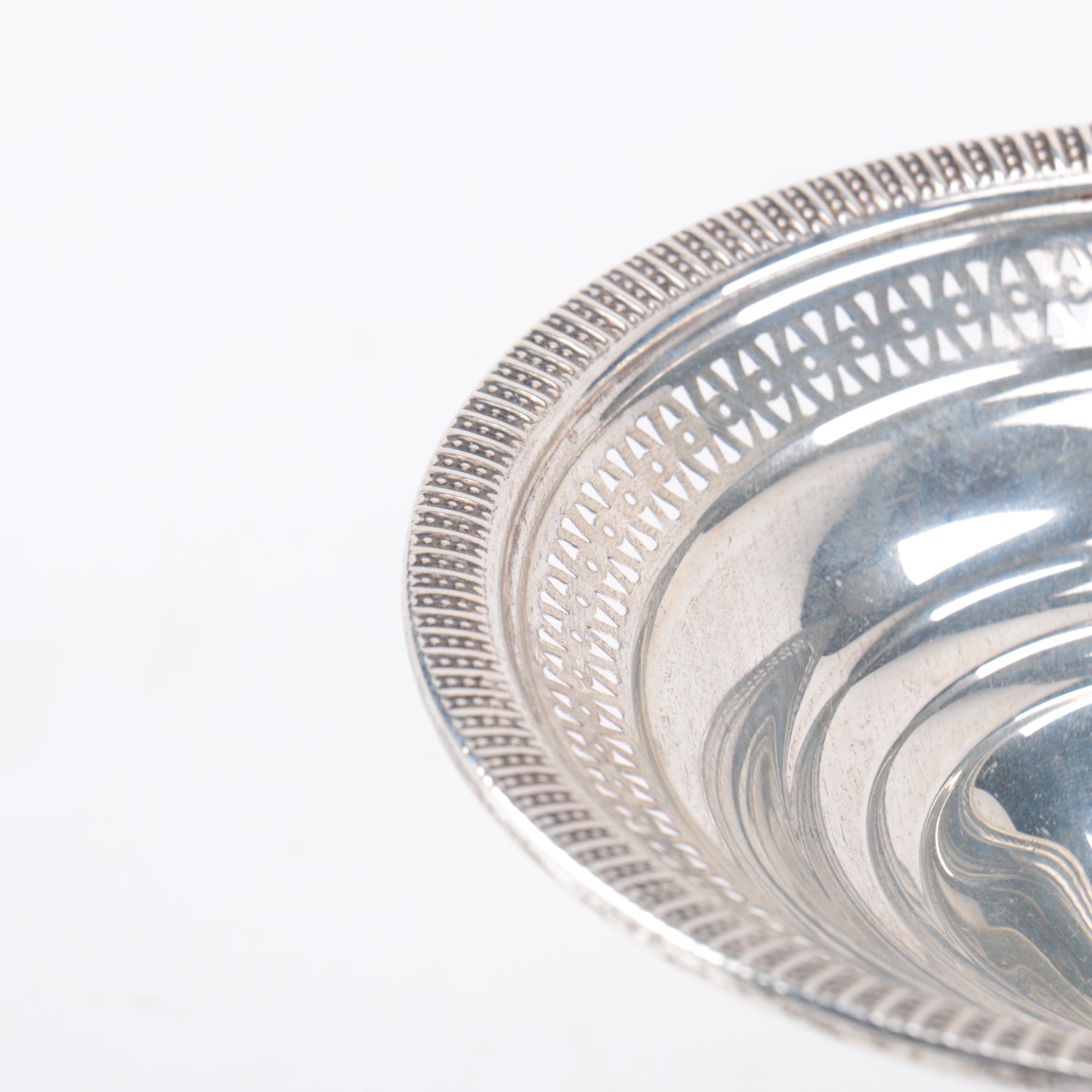 Atkins Sterling Silver Compote With Weighted Base