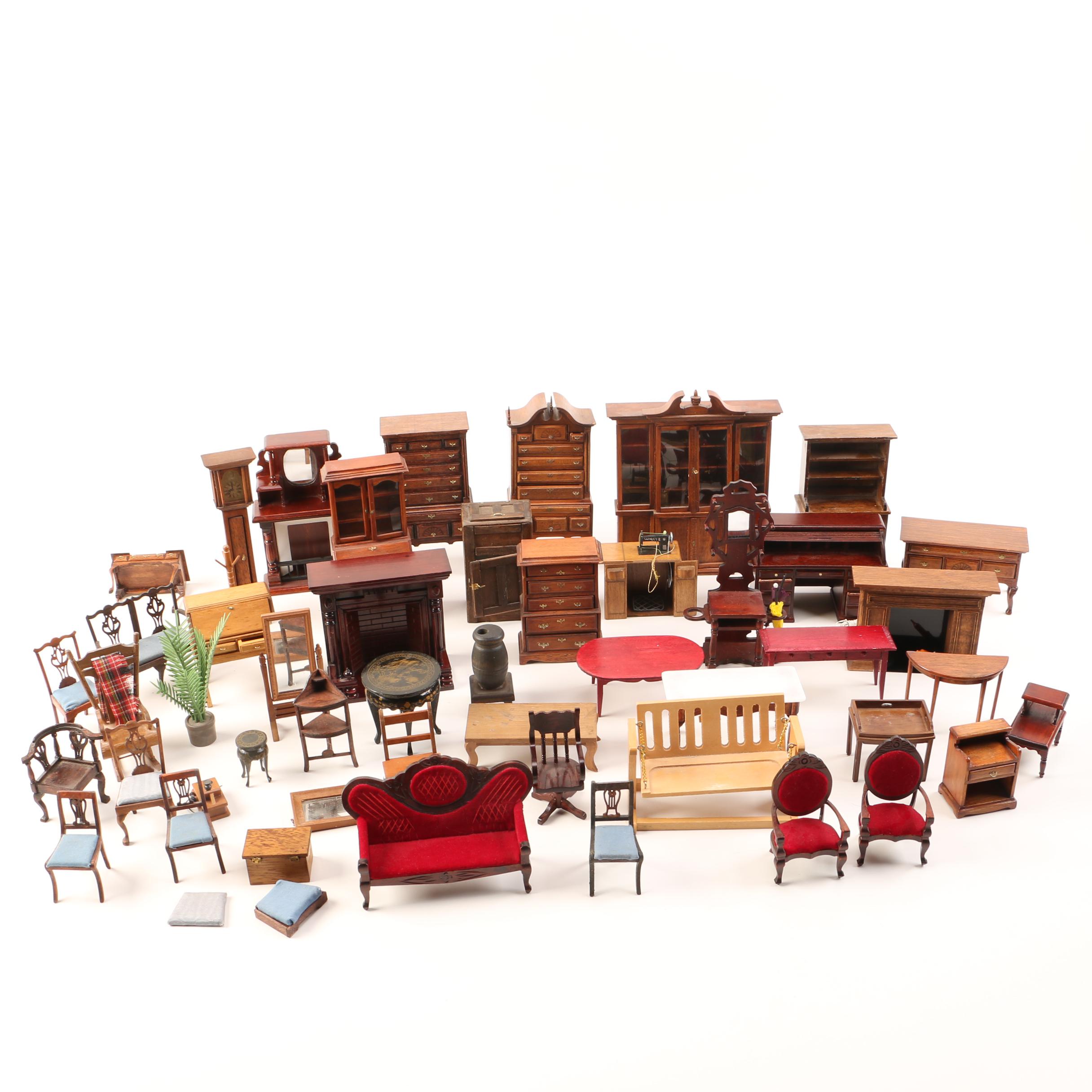 Assorted Doll House Furniture