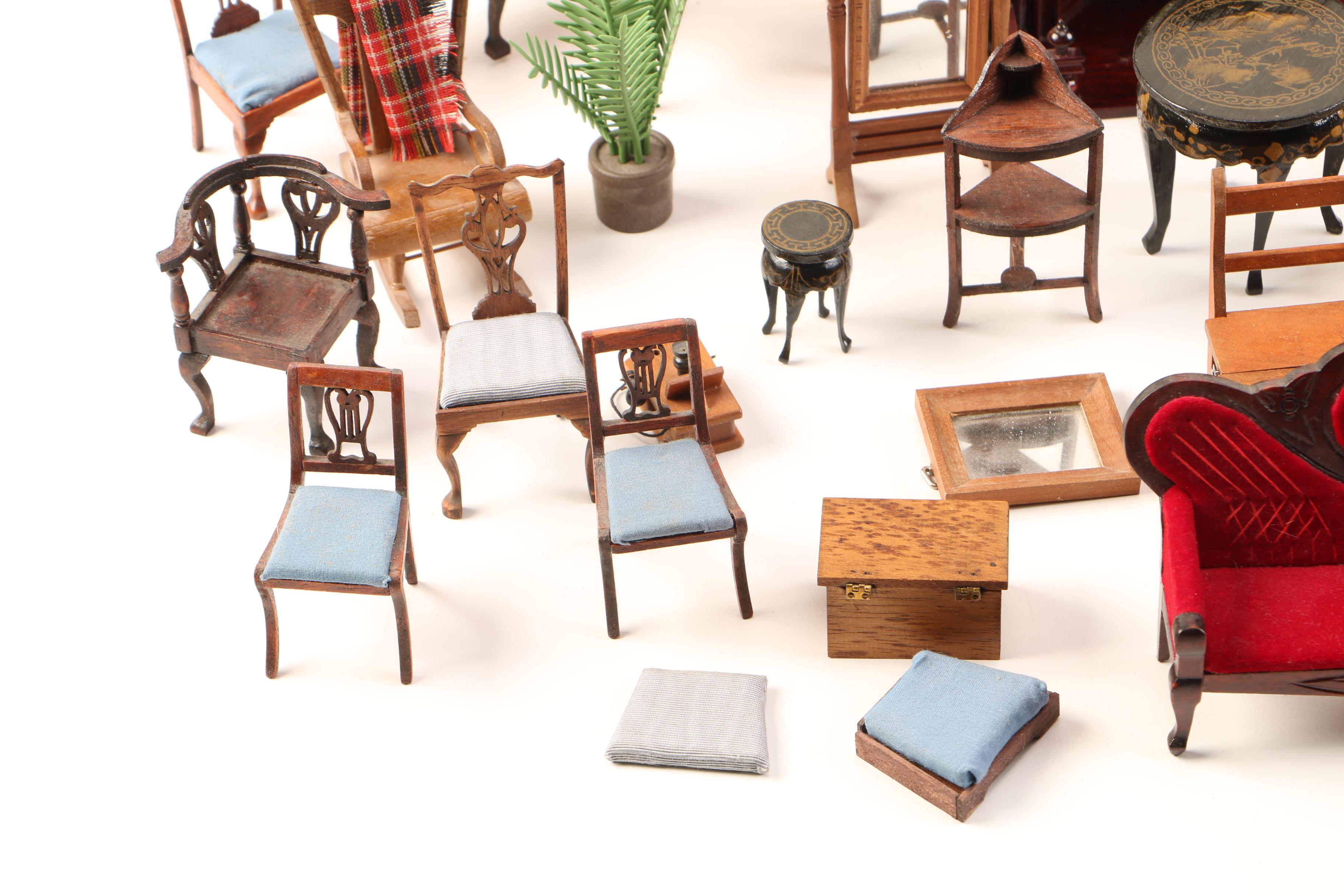 Assorted Doll House Furniture