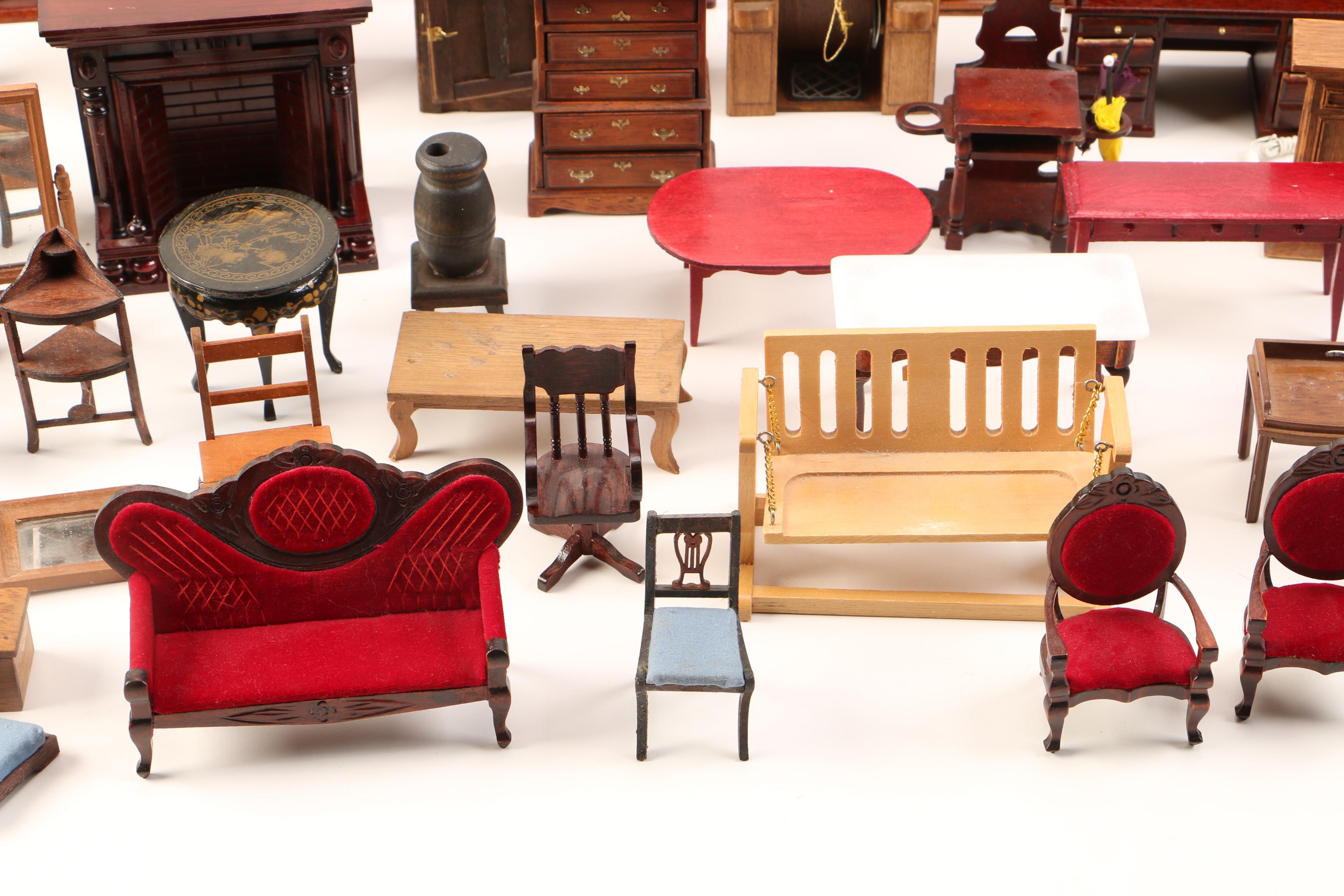 Assorted Doll House Furniture