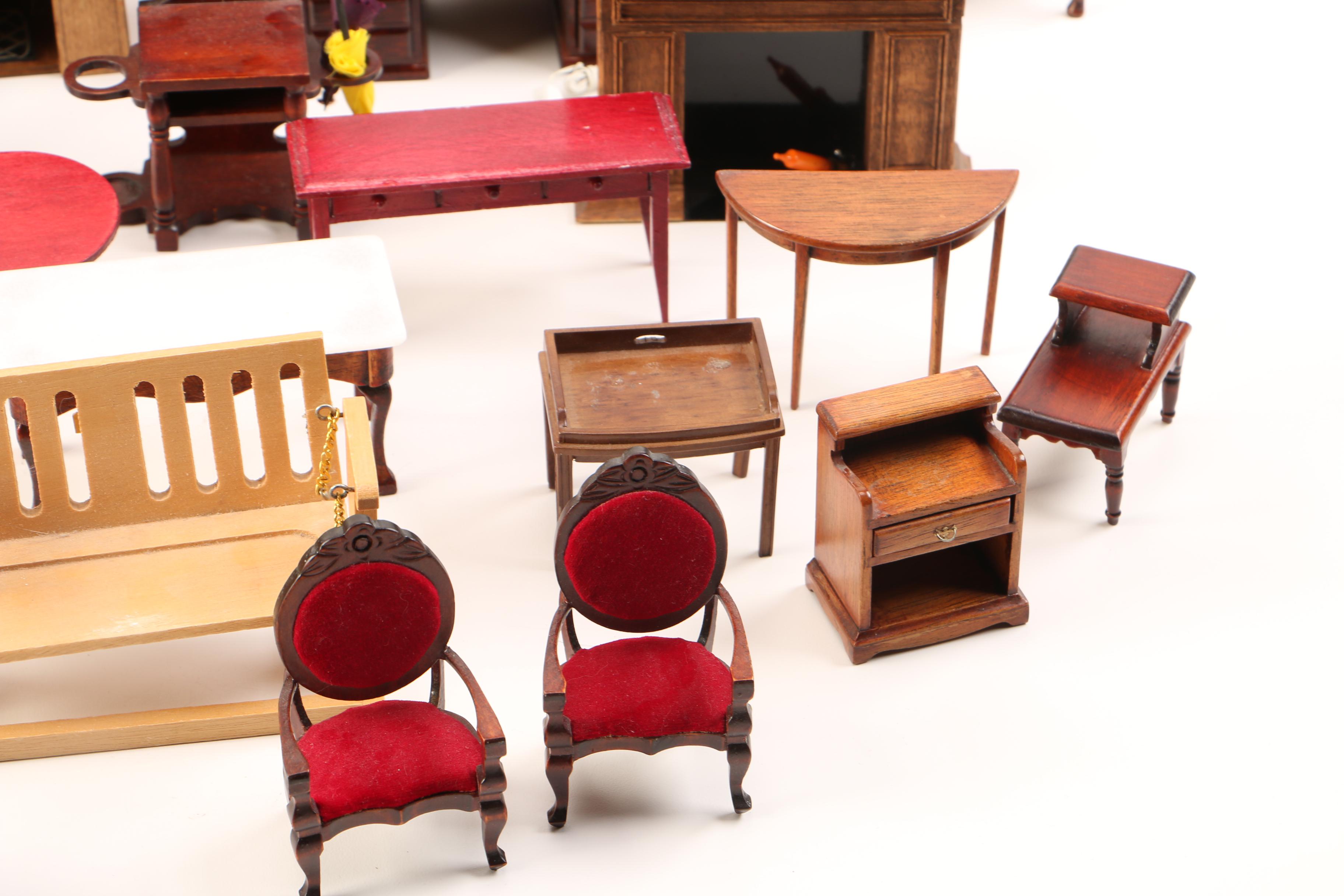 Assorted Doll House Furniture