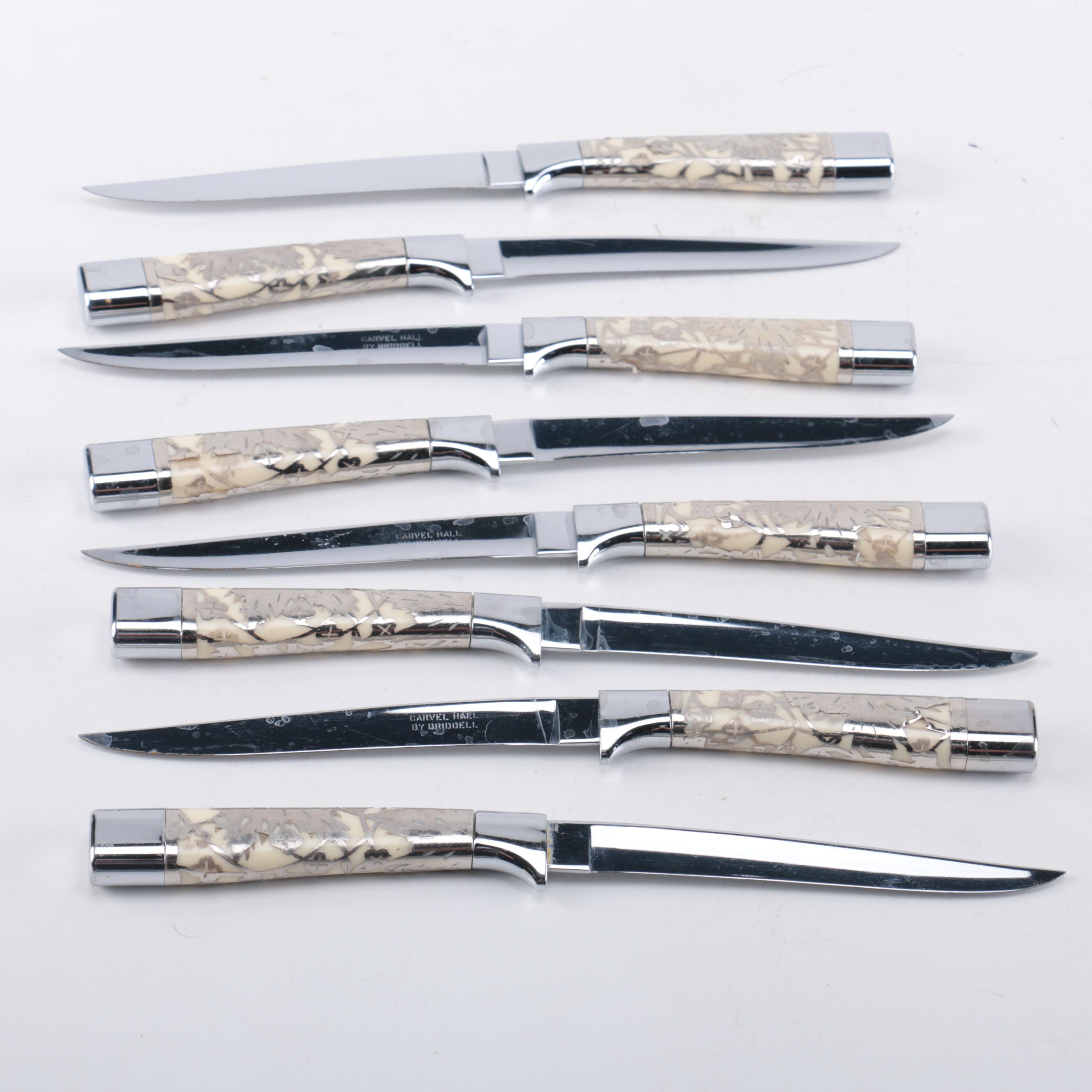 Set of Carvel Hall by Briddell Steak Knives